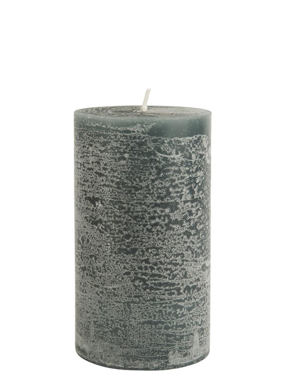 Ib Laursen Rustic-Kerze Rustikale Stumpenkerze durchgefärbt Kerze Tischkerze, Dekorative Stumpenkerze mit rustikaler Oberfläche und natürlichem Look