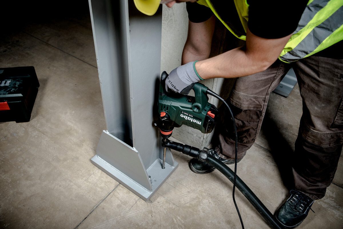 metabo Kombihammer KHE 3560 Q, max. 810 U/min, In metaBOX 185 XL