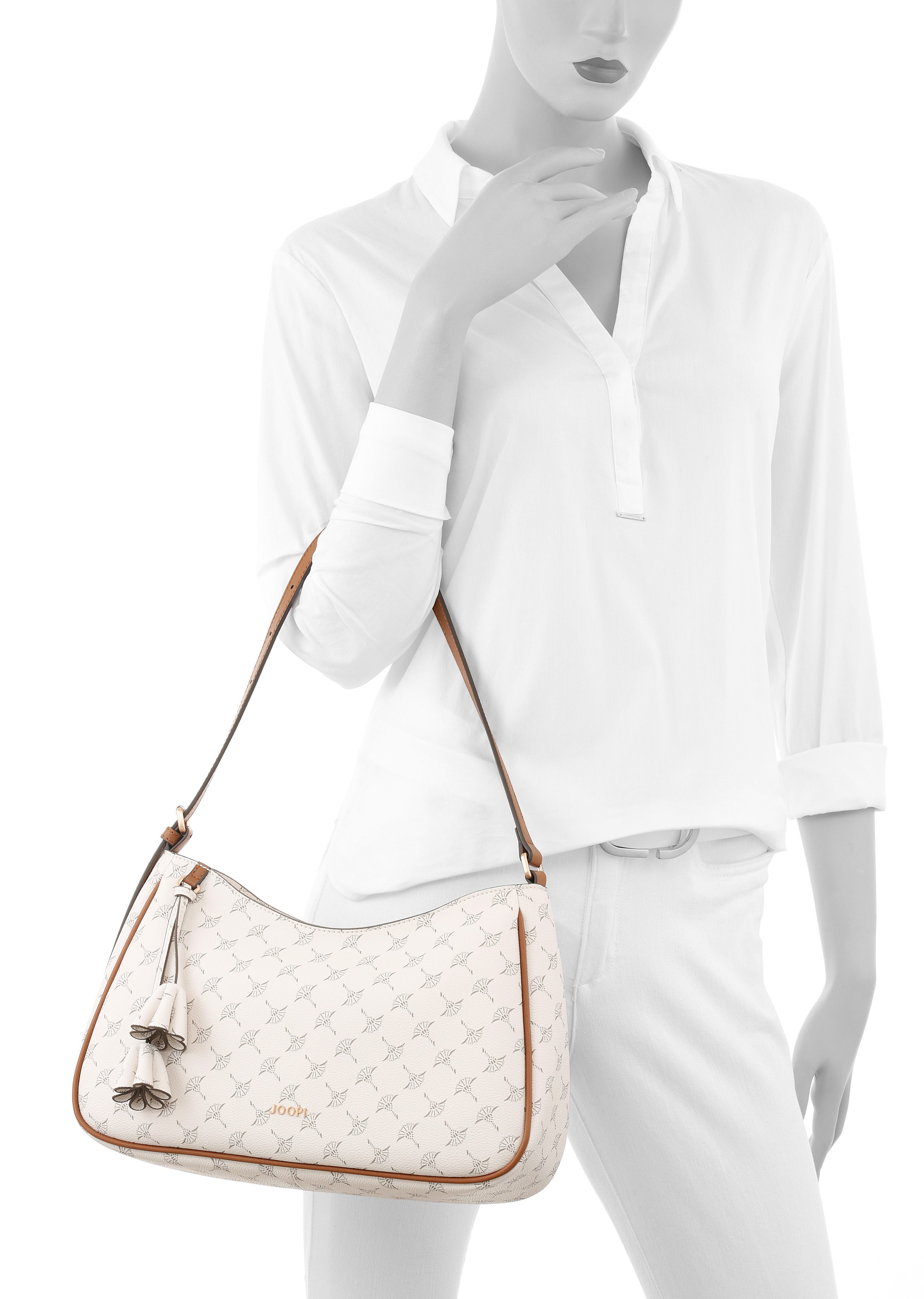 JOOP! Hobo cortina 1.0 xara hobo shz, Damen Henkeltasche, Schultertasche, Umhängetasche mit Reißverschluss