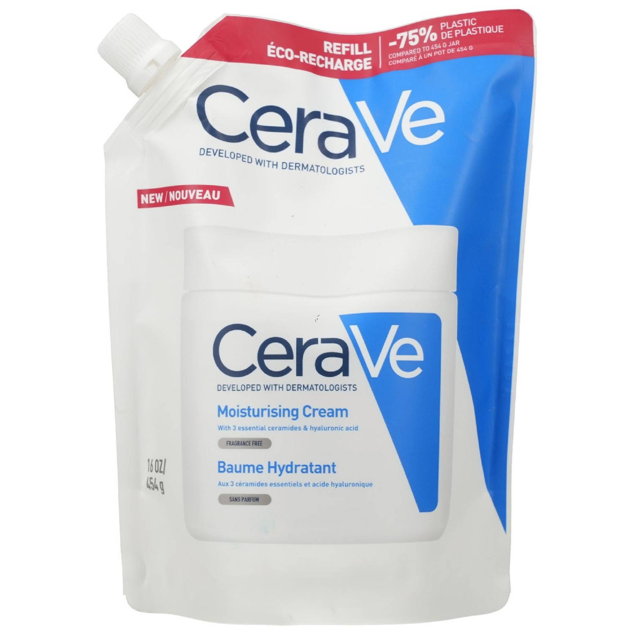 CeraVe Feuchtigkeitscreme Feuchtigkeitscreme Nachfüllpack 454g PZN 19847928