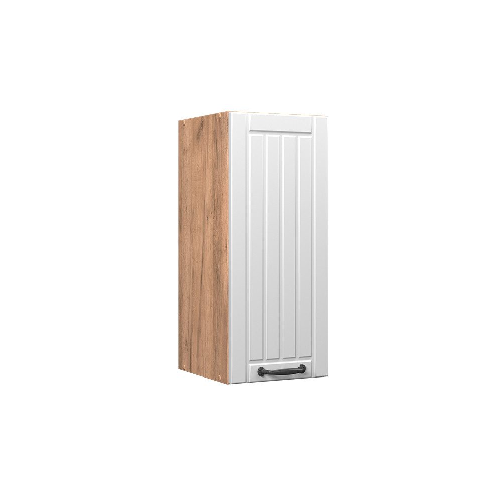 Vicco Hängeschrank Fame-Line, Weiß Landhaus/Goldkraft Eiche, günstig online kaufen
