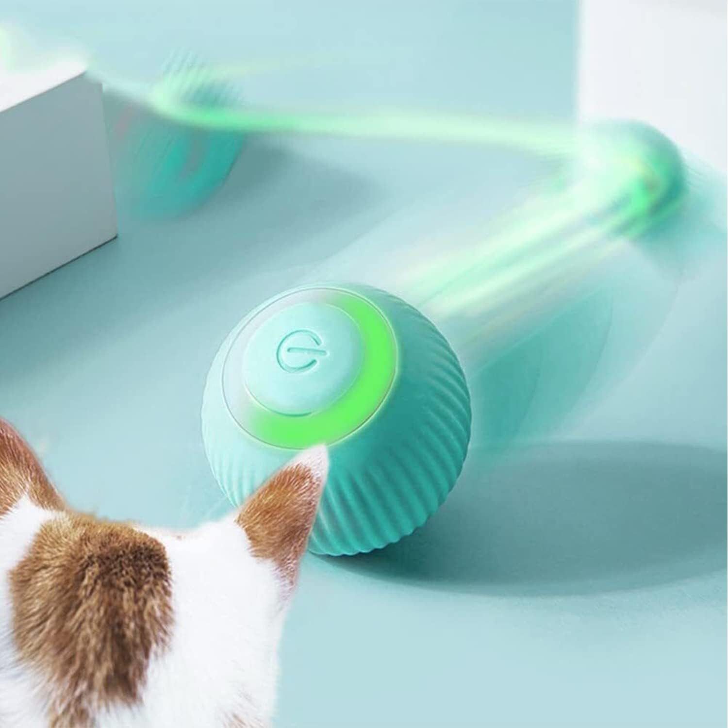 Coonoor Tier-Beschäftigungsspielzeug Katzen Intelligenter Interaktiver Ball günstig online kaufen