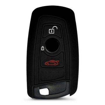 kwmobile Schlüsseltasche Autoschlüssel Silikon Hülle für BMW (1-tlg), Schlüsselhülle Schlüssel Case Cover