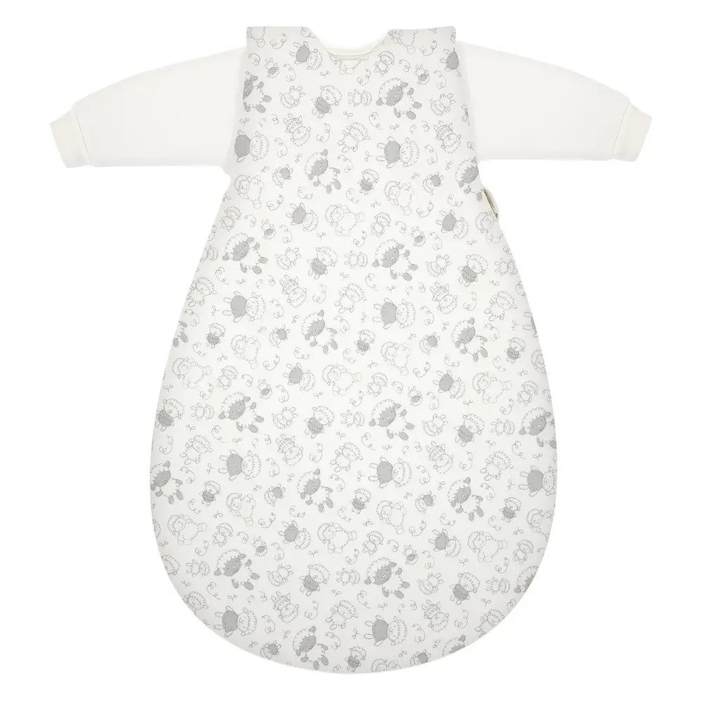 Alvi® Babyschlafsack ALVI Schlafsack Baby-Mäxchen 3-teilig Schäfchen Größe 50/56