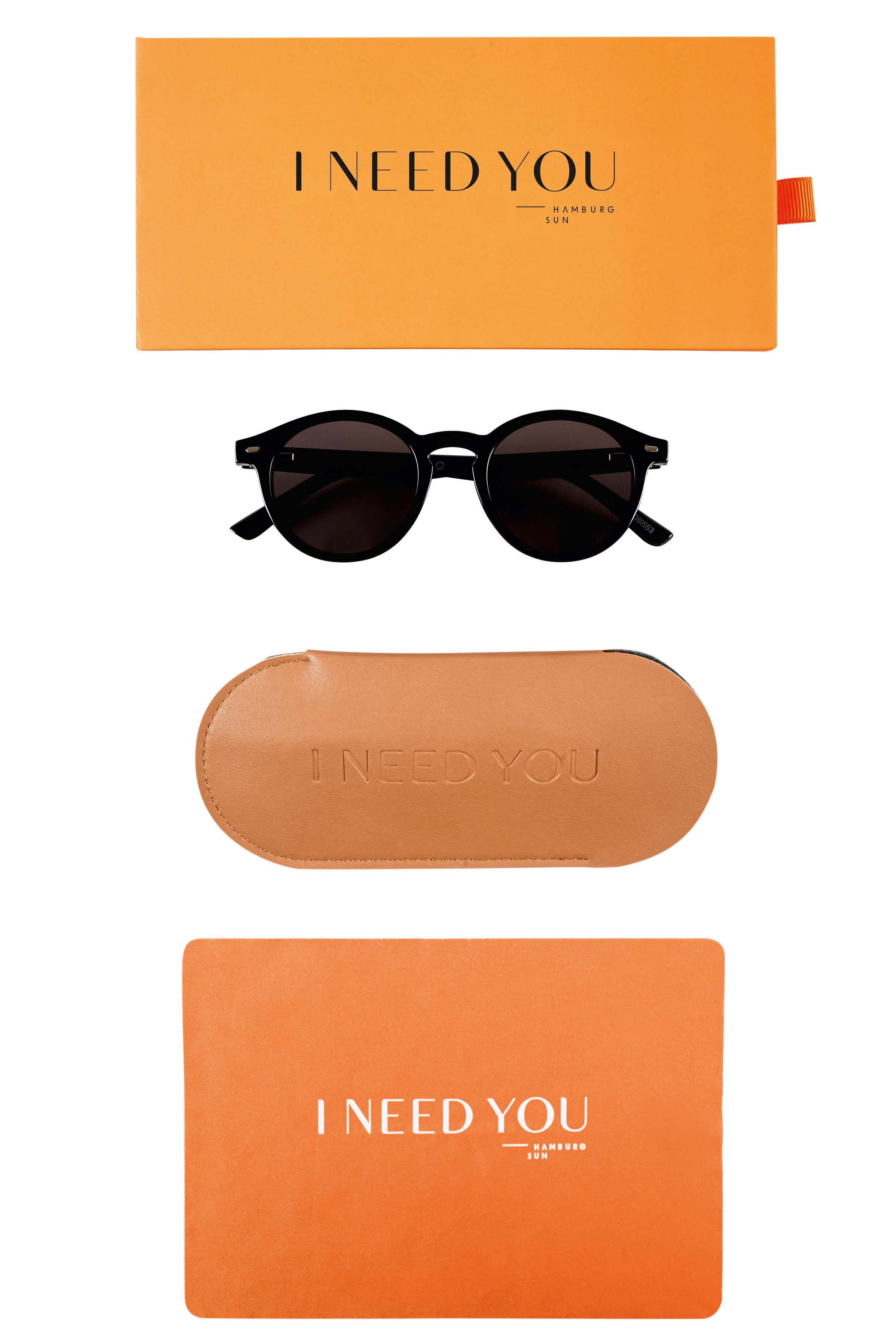I NEED YOU - HAMBURG READERS Sonnenbrille Tahiti Rückseitige Entspiegelung