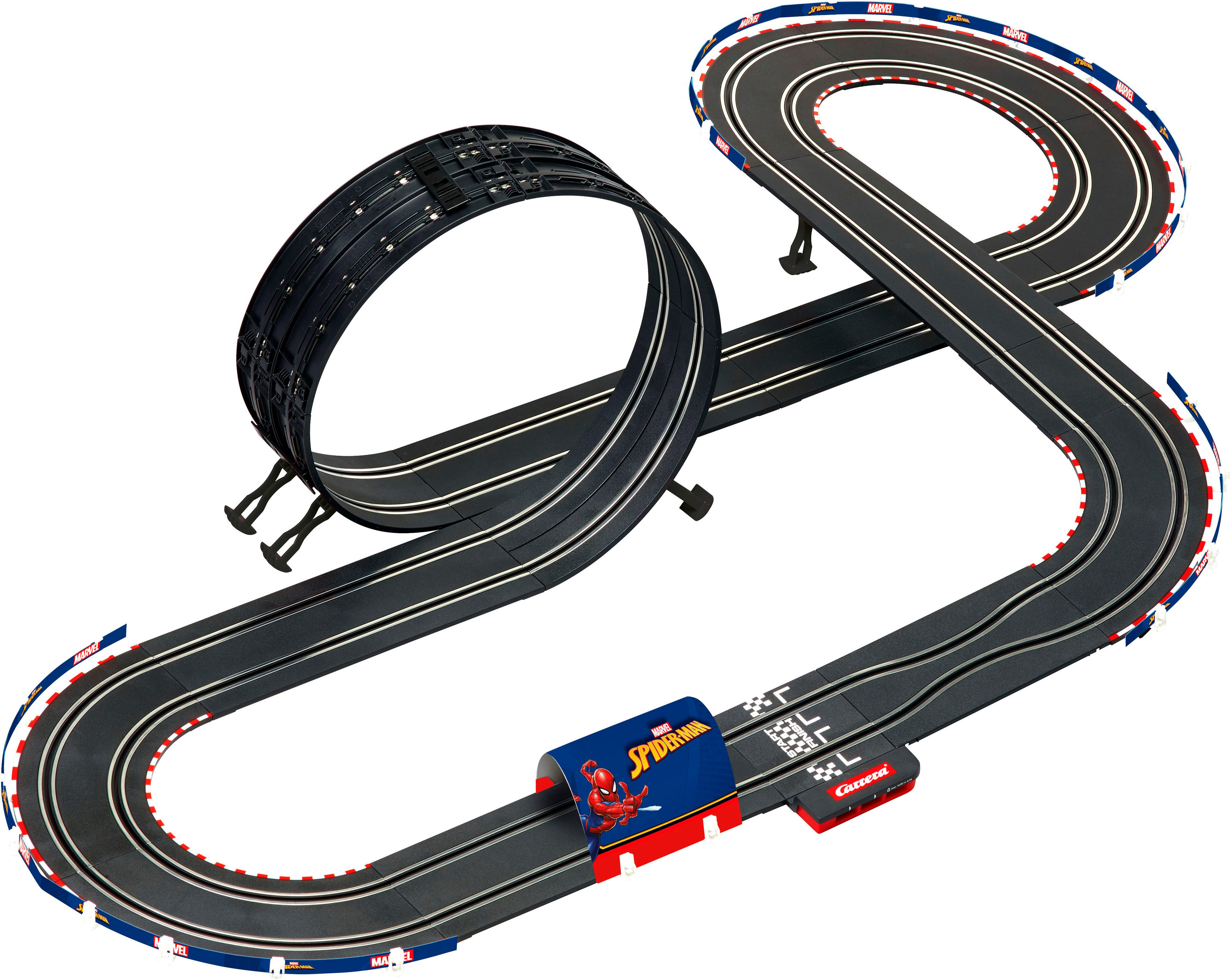 Carrera® Autorennbahn Carrera GO!!! - Spider Racing (Marvel Spider-Man) (Streckenlänge 4,9 m)