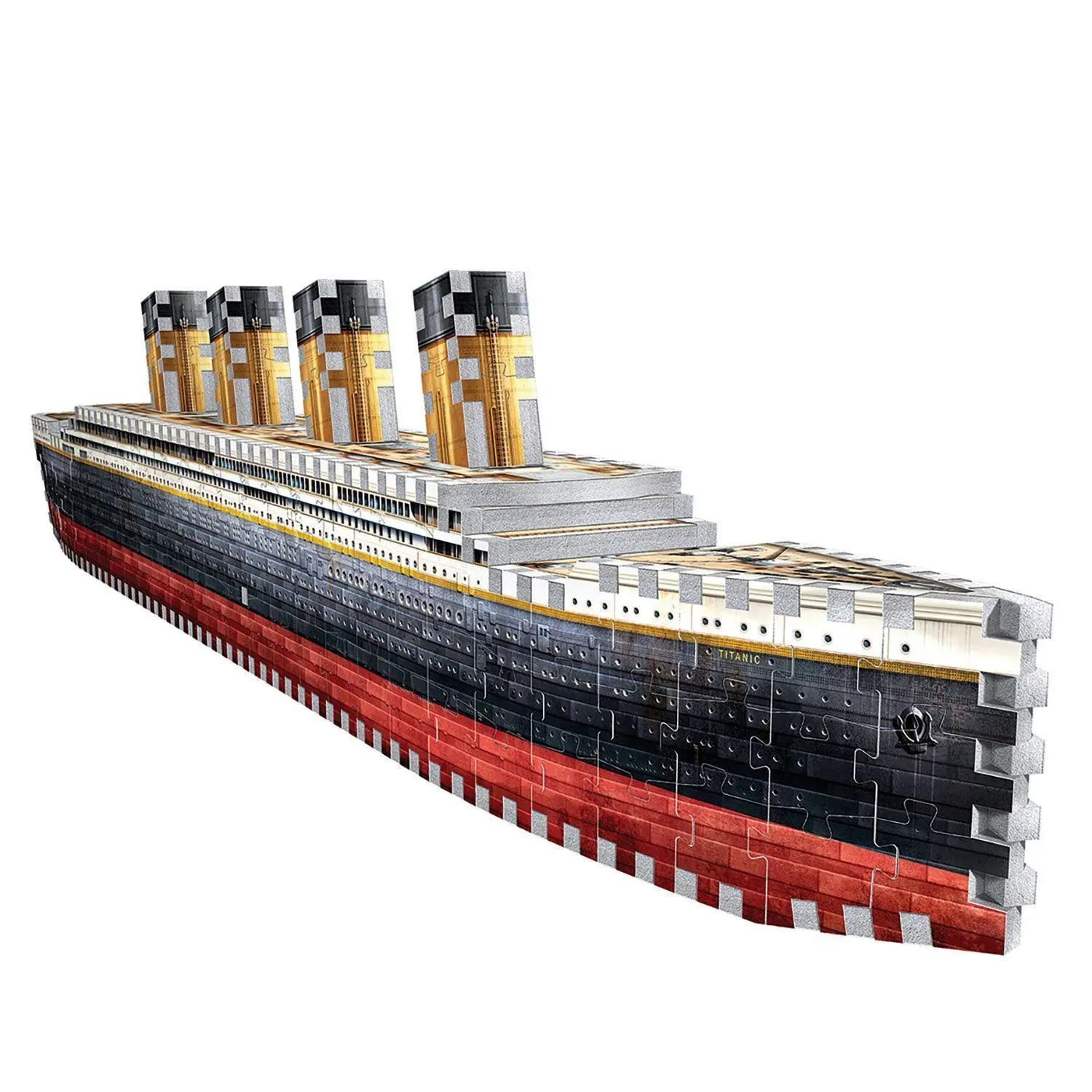JH-Products Puzzle Titanic (440 Teile) - 3D-Puzzle, 440 Puzzleteile