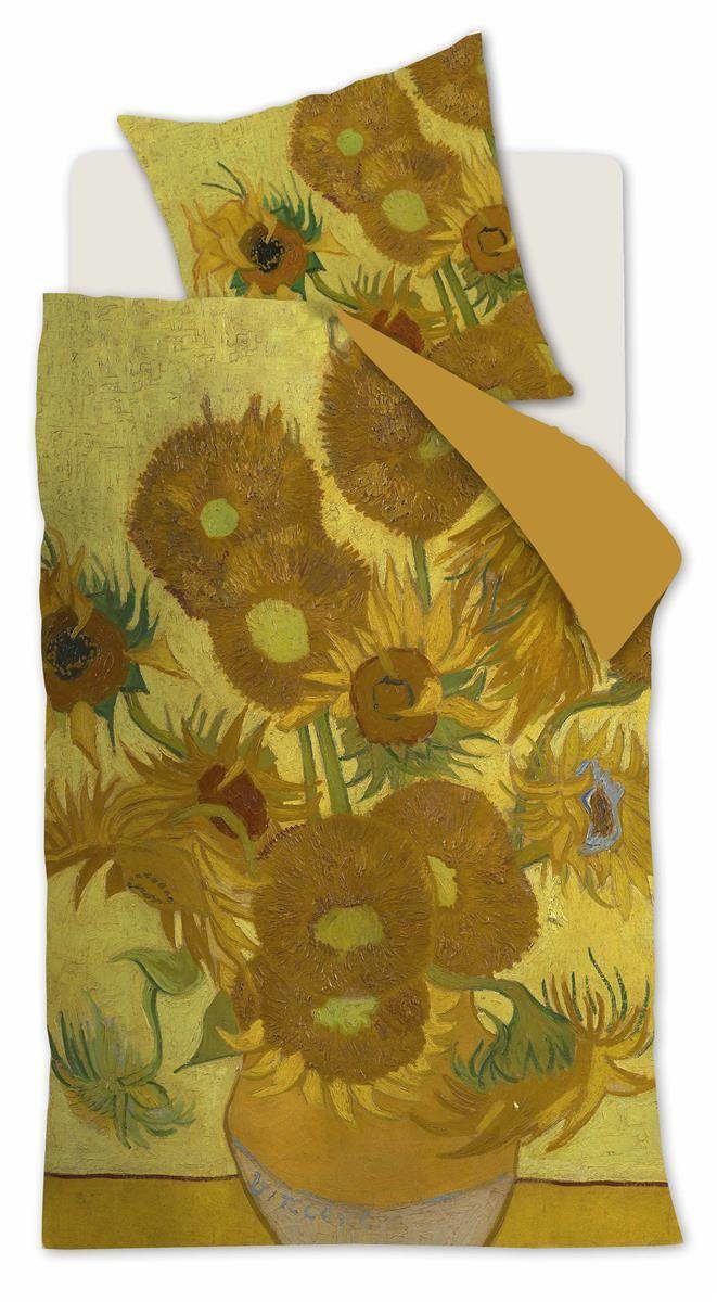 Beddinghouse x Van Gogh Museum Bettwäsche Beddinghouse Bettwäsche van Gogh Sonnenblume 188067, Baumwolle, 100% Baumwolle