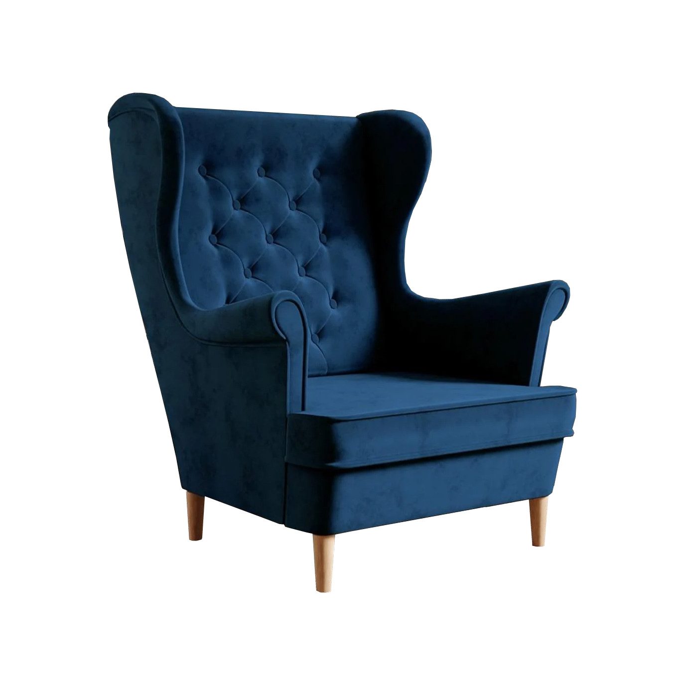 Beautysofa Sessel Falco III (stilvoll Polstersessel in skandinavisches Stil)