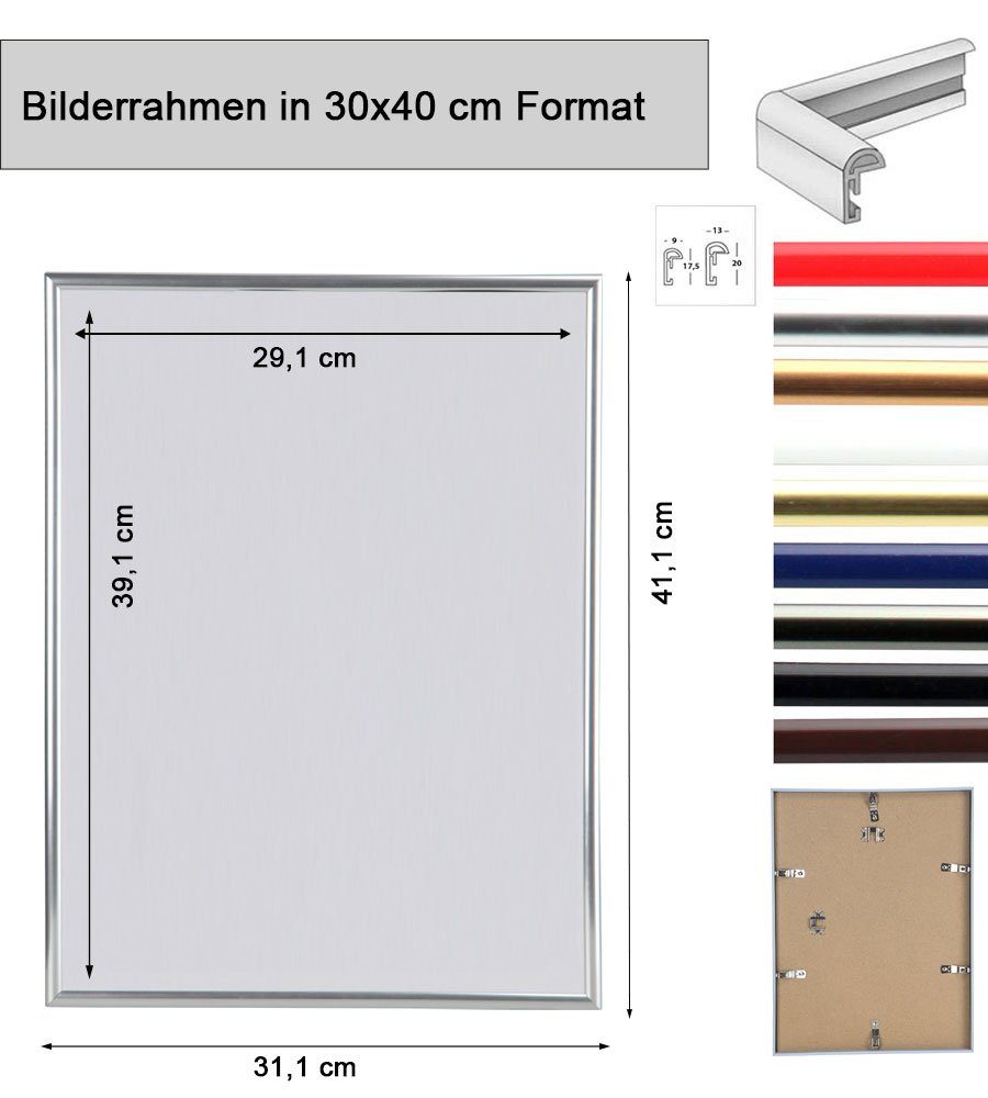 IDEAL TREND Bilderrahmen New Lifestyle Set Bilderrahmen Wanddeko Collage Po günstig online kaufen