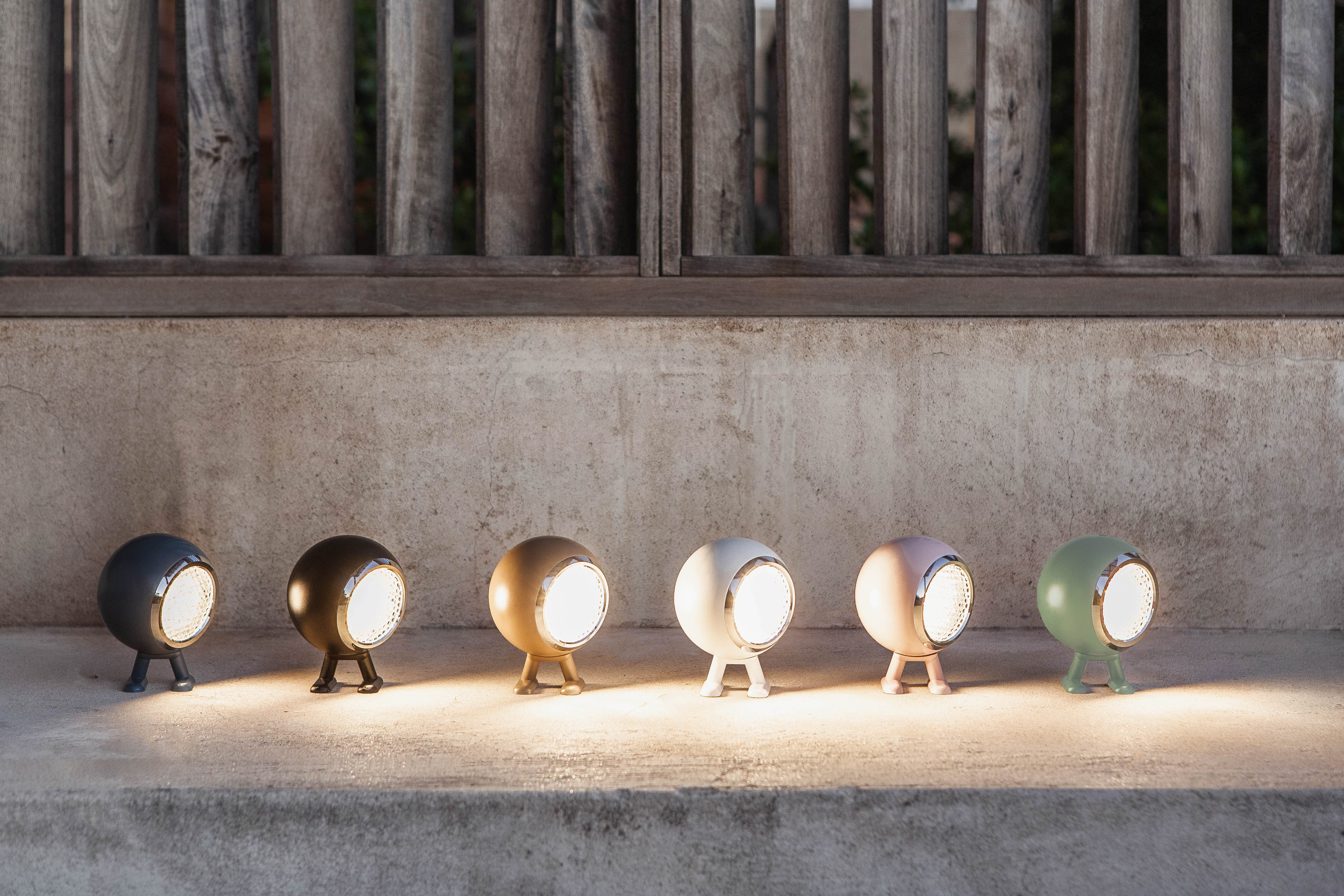 Mr. Wattson LED Tischleuchte AKKU LED Leuchte NORBITT 3.0 in/outdoor smoothie pink