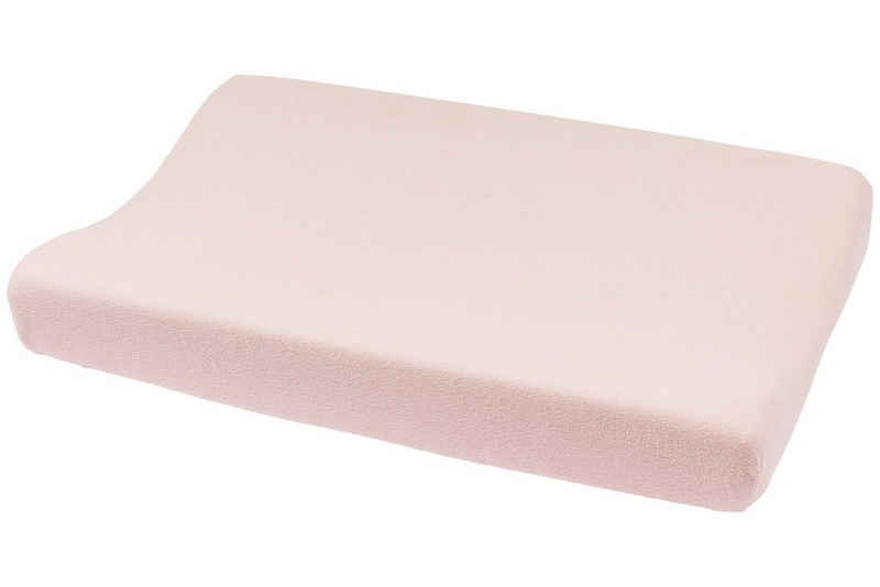Meyco Baby Wickelauflagenbezug Uni Soft Pink (1-tlg), 50x70cm