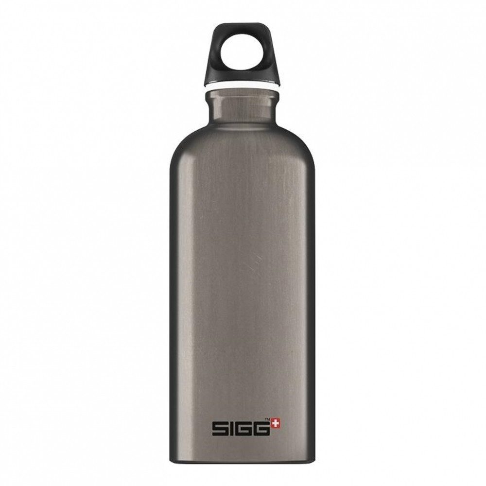 Sigg Trinkflasche SIGG Alu Traveller 1L Trinkflasche - braun
