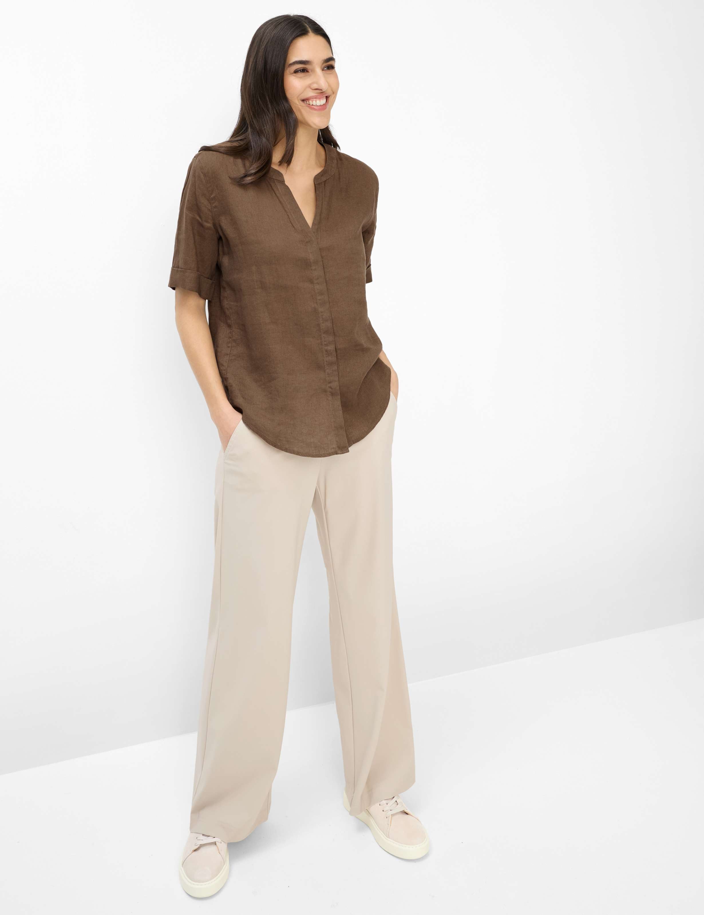 Brax Kurzarmbluse Style VERI