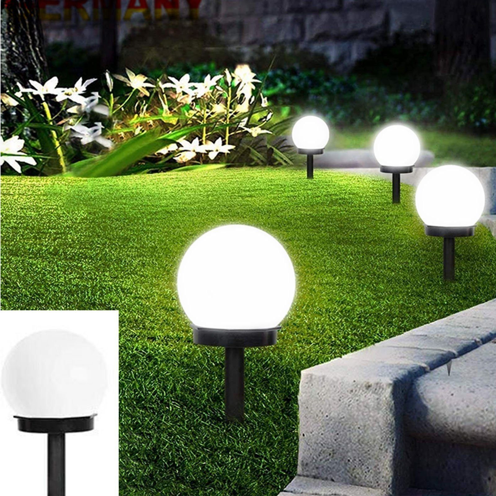 oyajia LED Solarleuchte 4/8x LED Kugellicht, günstig online kaufen