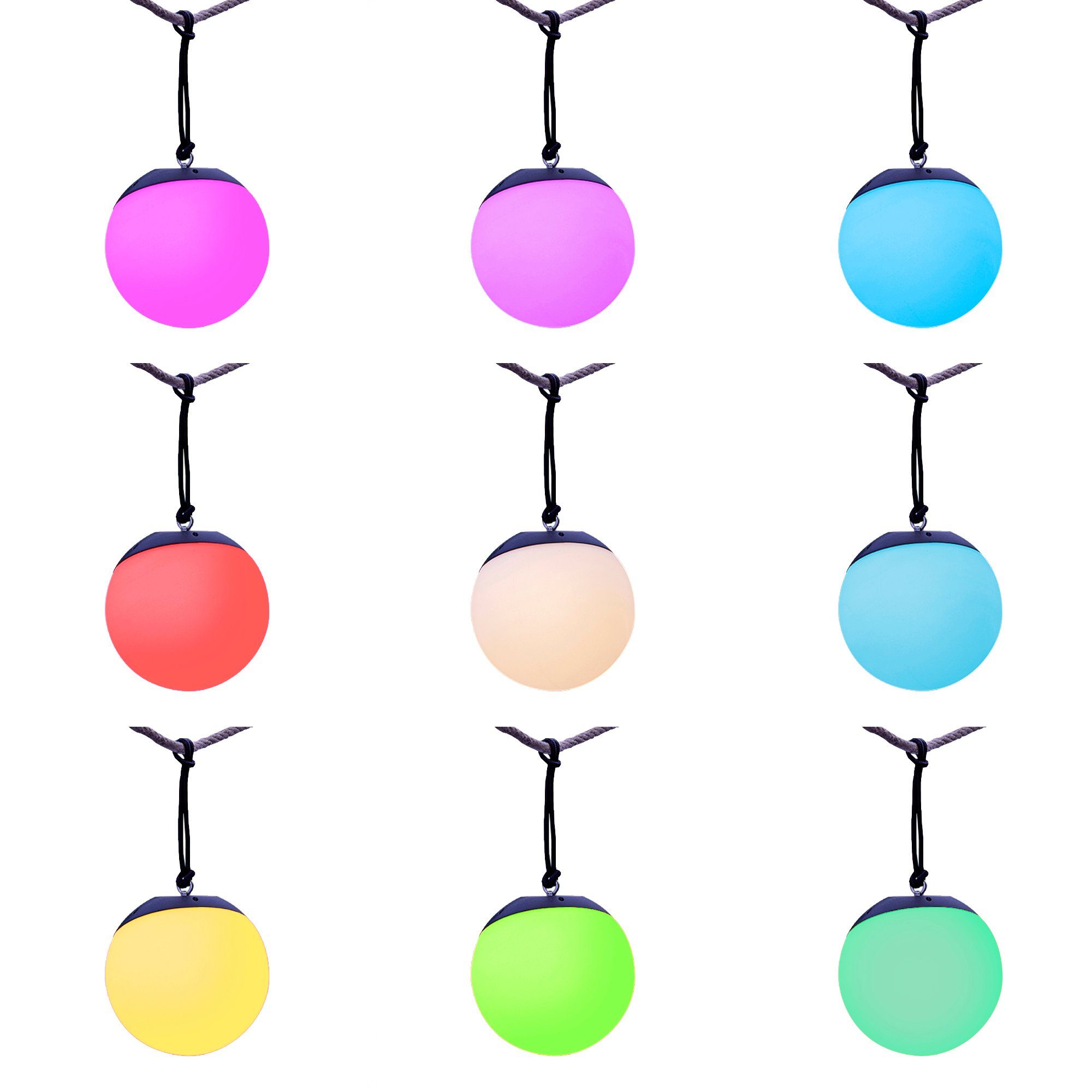 Northpoint LED-Hängeleuchte LED Akku Hängelampe Hängeleuchte RGBW für Innen günstig online kaufen