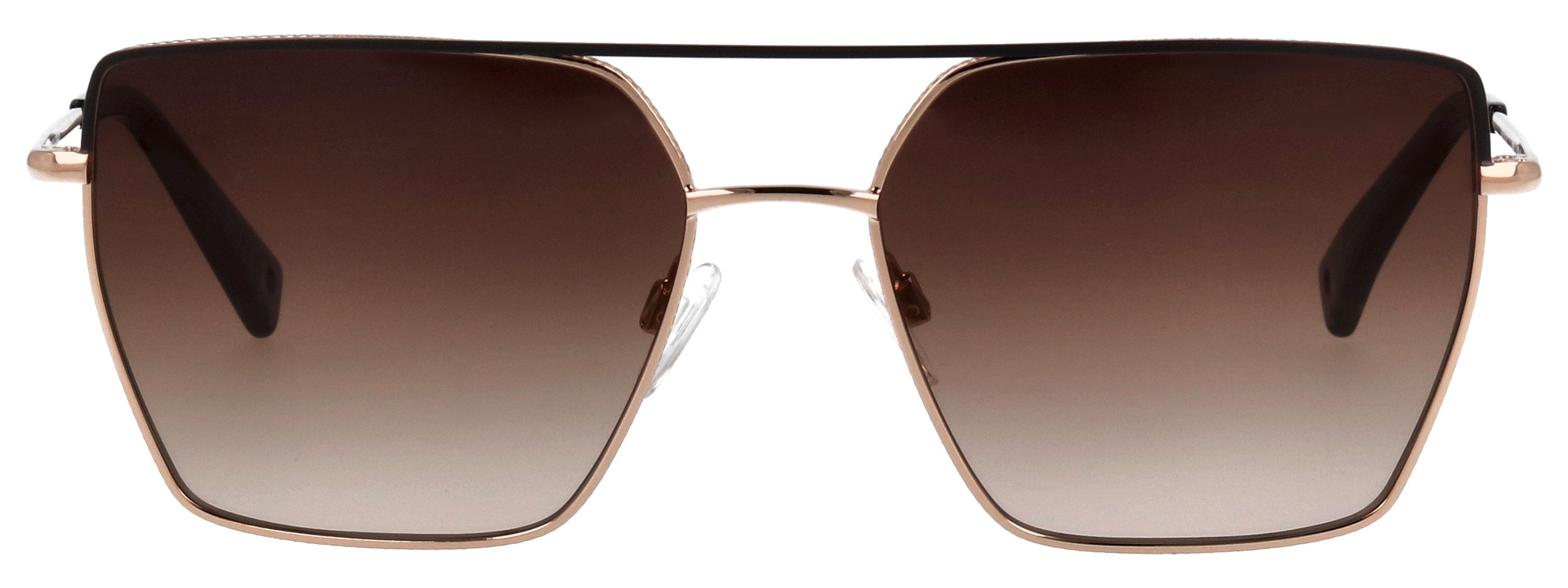 BRENDEL eyewear Sonnenbrille Modell 905064 Form Pilot, Logoschriftzug auf Bügel, Metallfassung