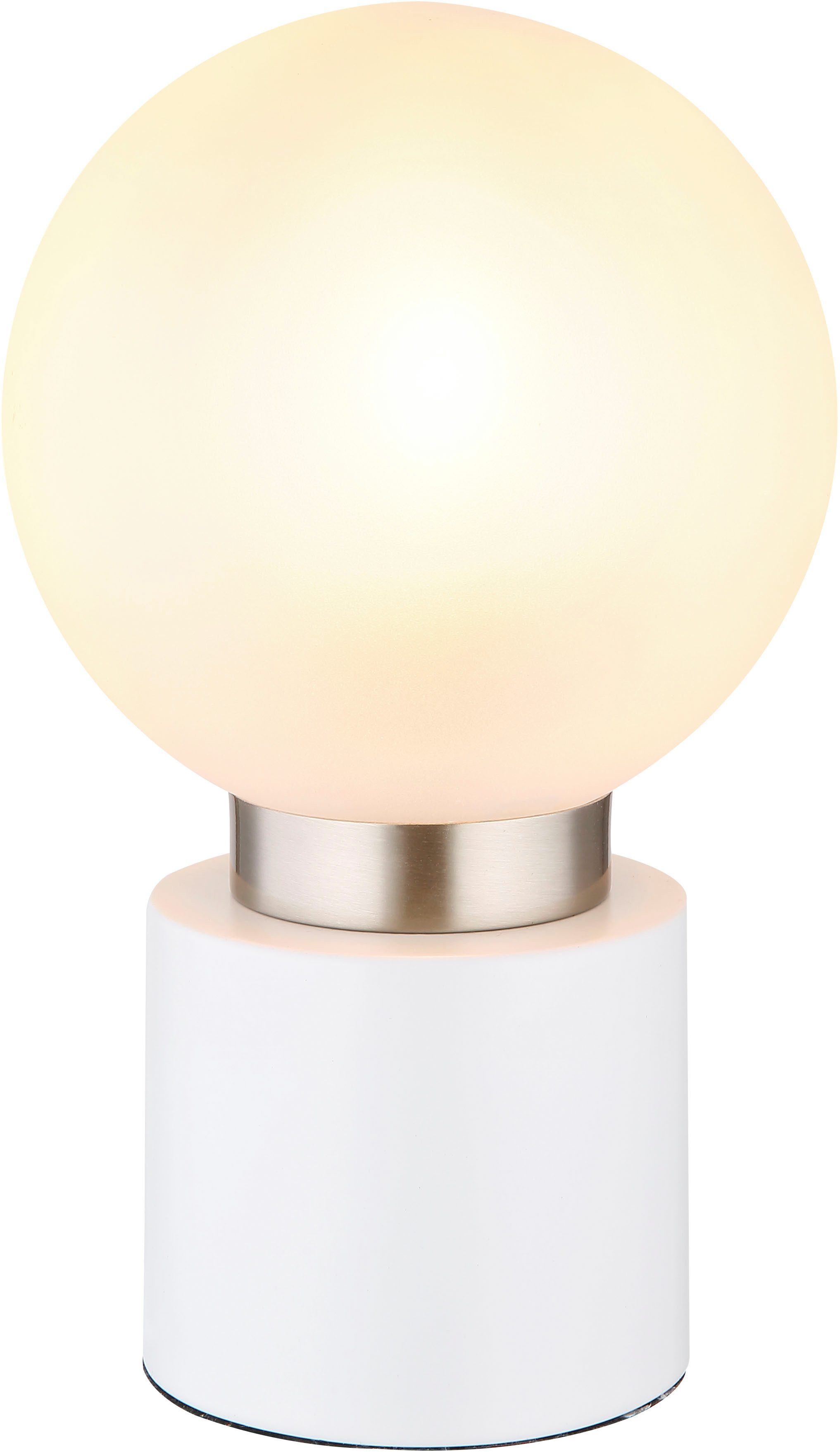 GLOBO LIGHTING Tischleuchte MARKA, ohne Leuchtmittel, Tischlampe Nachttischlampe Deko-Tischleuchte Schlafzimmer