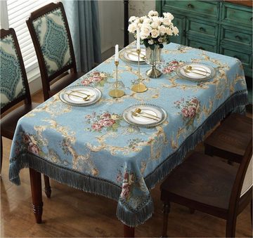 Rouemi Tischdecke Vintage gedruckt Esstischdecken, Esszimmer Couchtisch Tischdecken
