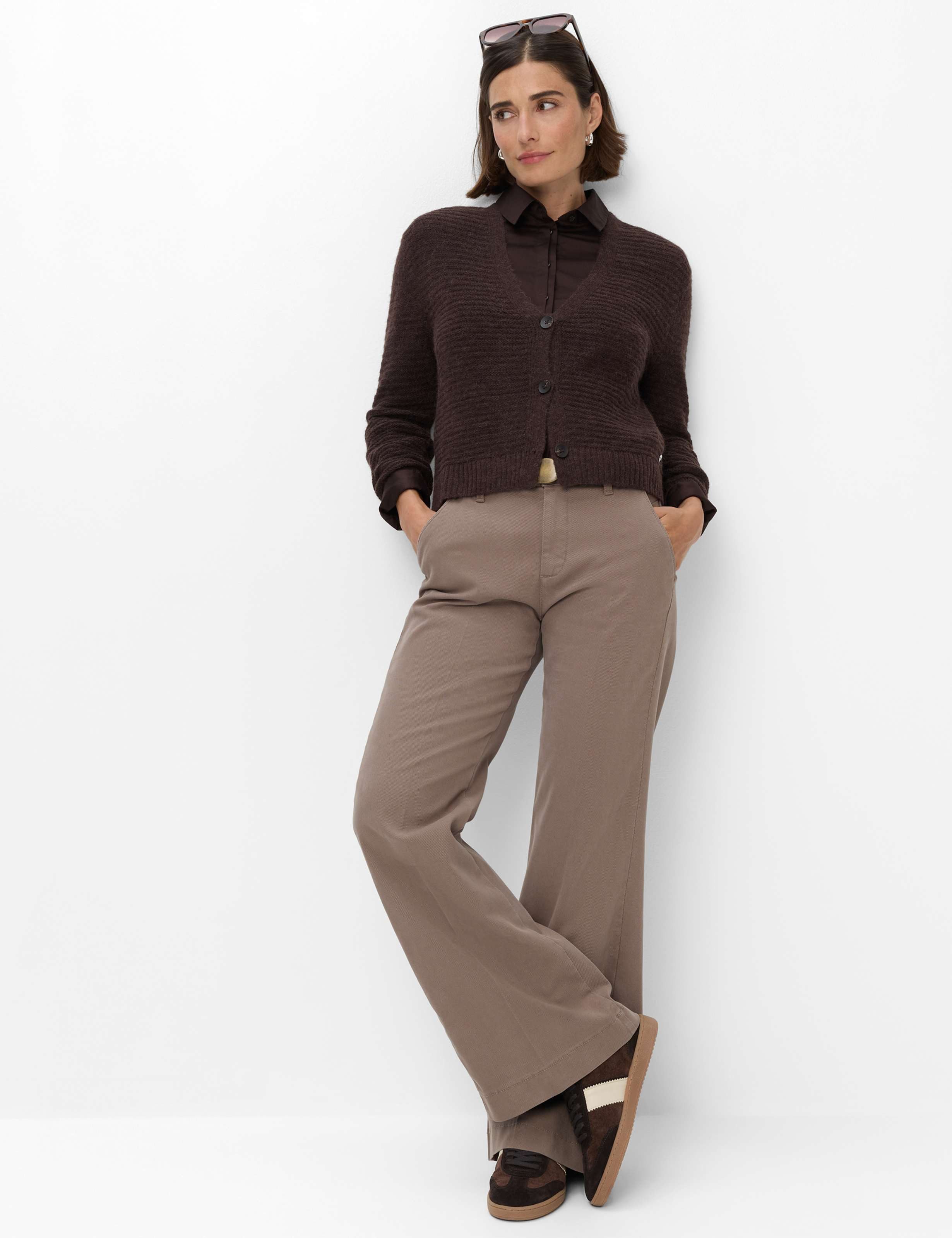 Brax Cardigan Style Strickjacke Strickjacke im Alpaka-Wollmix – Bild 2 von 5