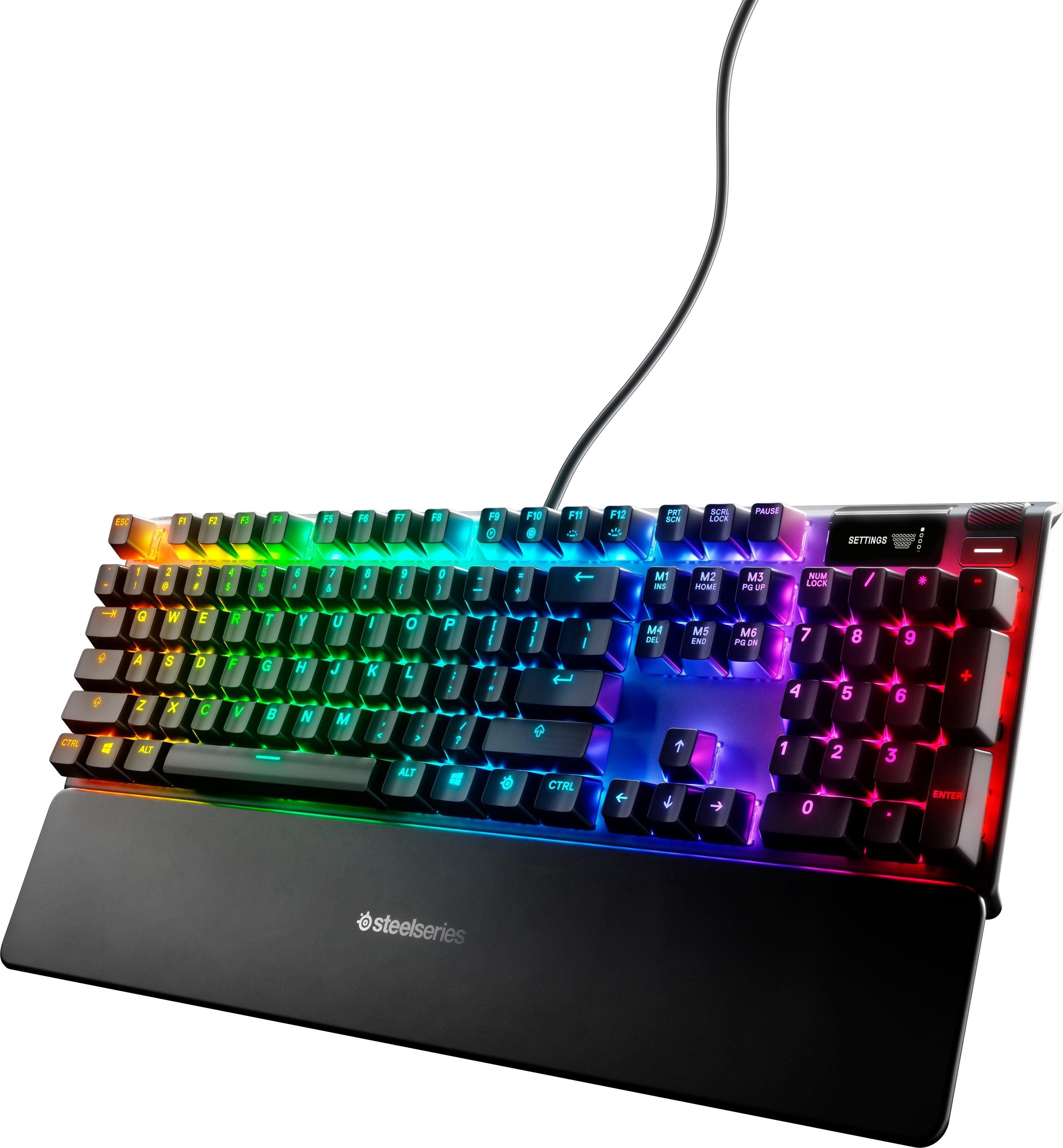 SteelSeries Apex 7 Blue Switch Gaming-Tastatur