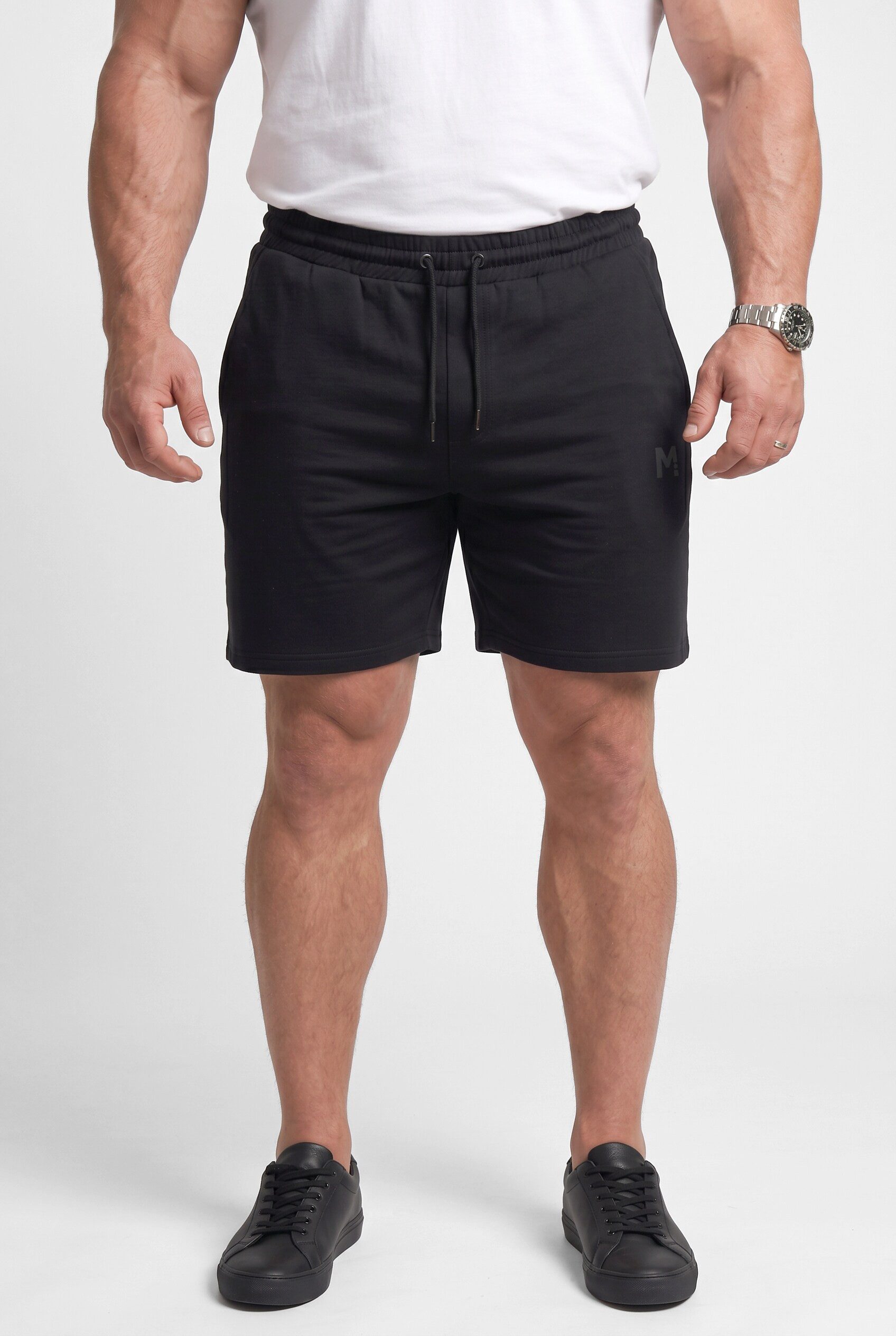 Men Plus Bermudas Sweatbermuda Basic Elastikbund