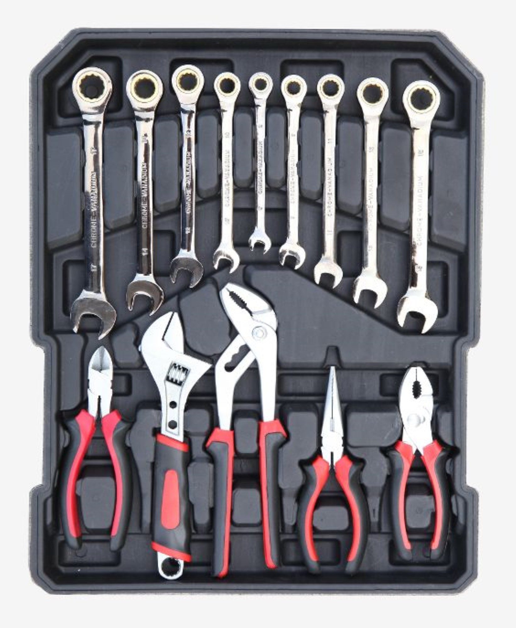 Cheffinger Werkzeugset 599-tlg. im Trolley – All-in-One-Werkzeug für jede Aufgabe!, (599-tlg)