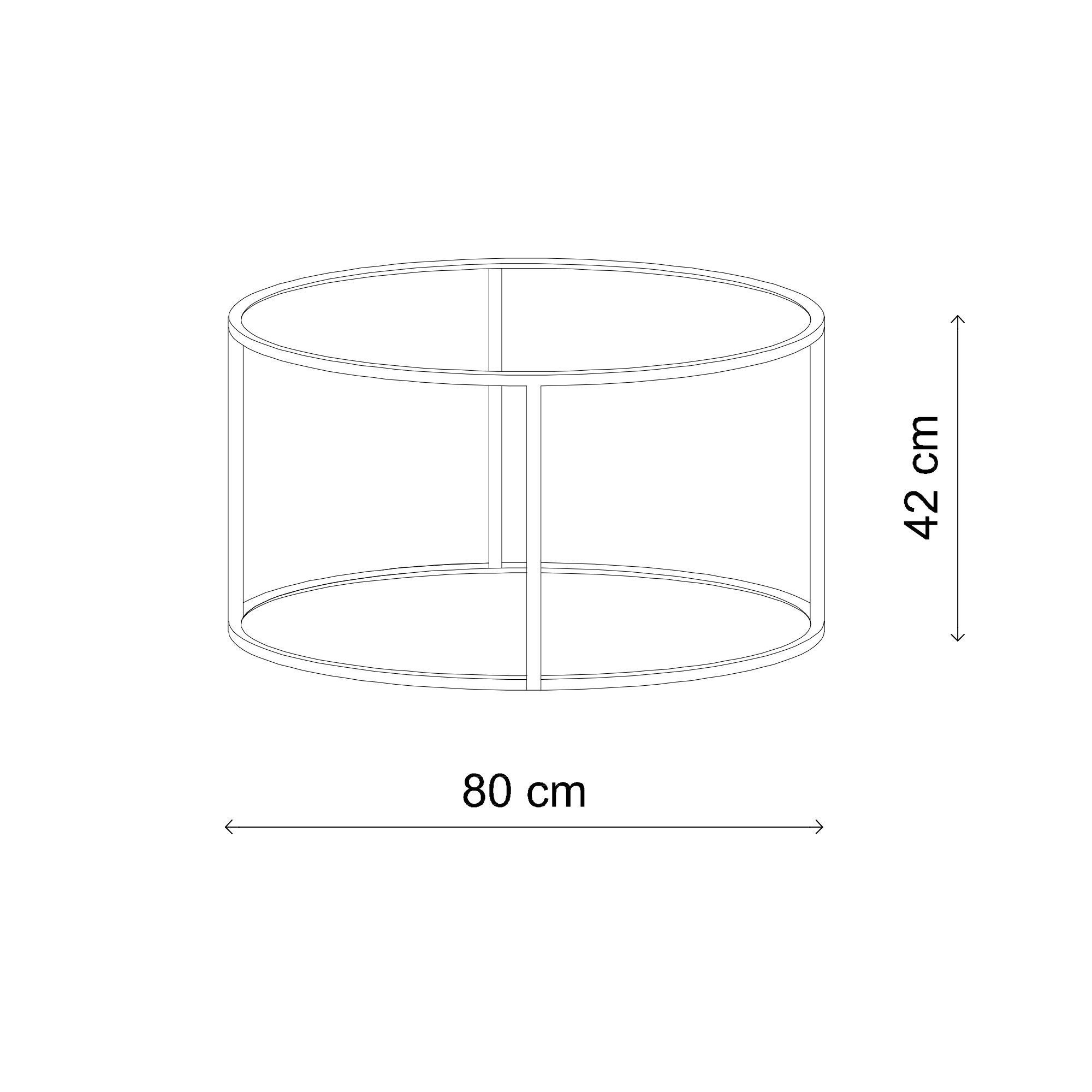 Skye Decor Couchtisch Japandi (1-St., einzeln), Gehärtete Glasplatte mit stabilem Metallgestell