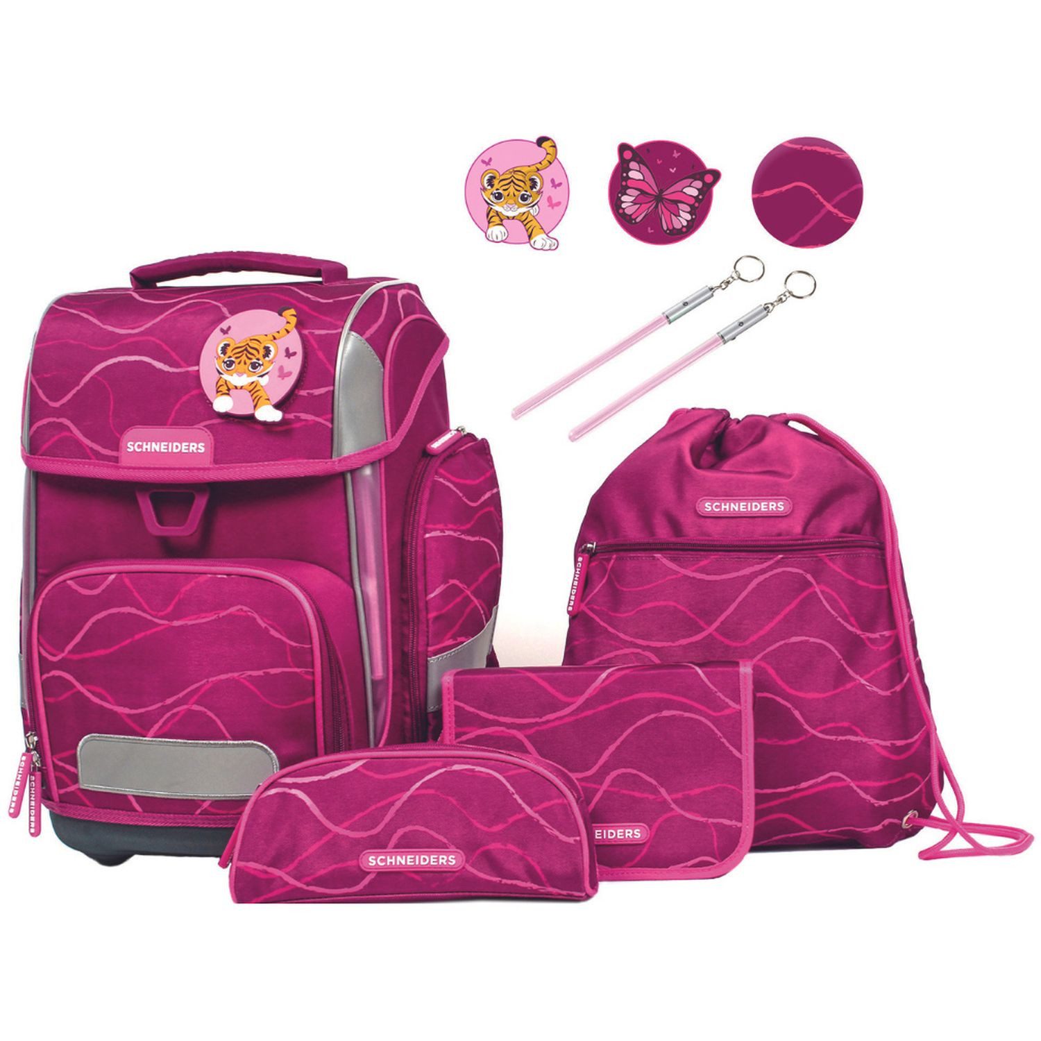 Schneiders Vienna Schulranzen Ergolite Set 9-tlg. Cute Vibes