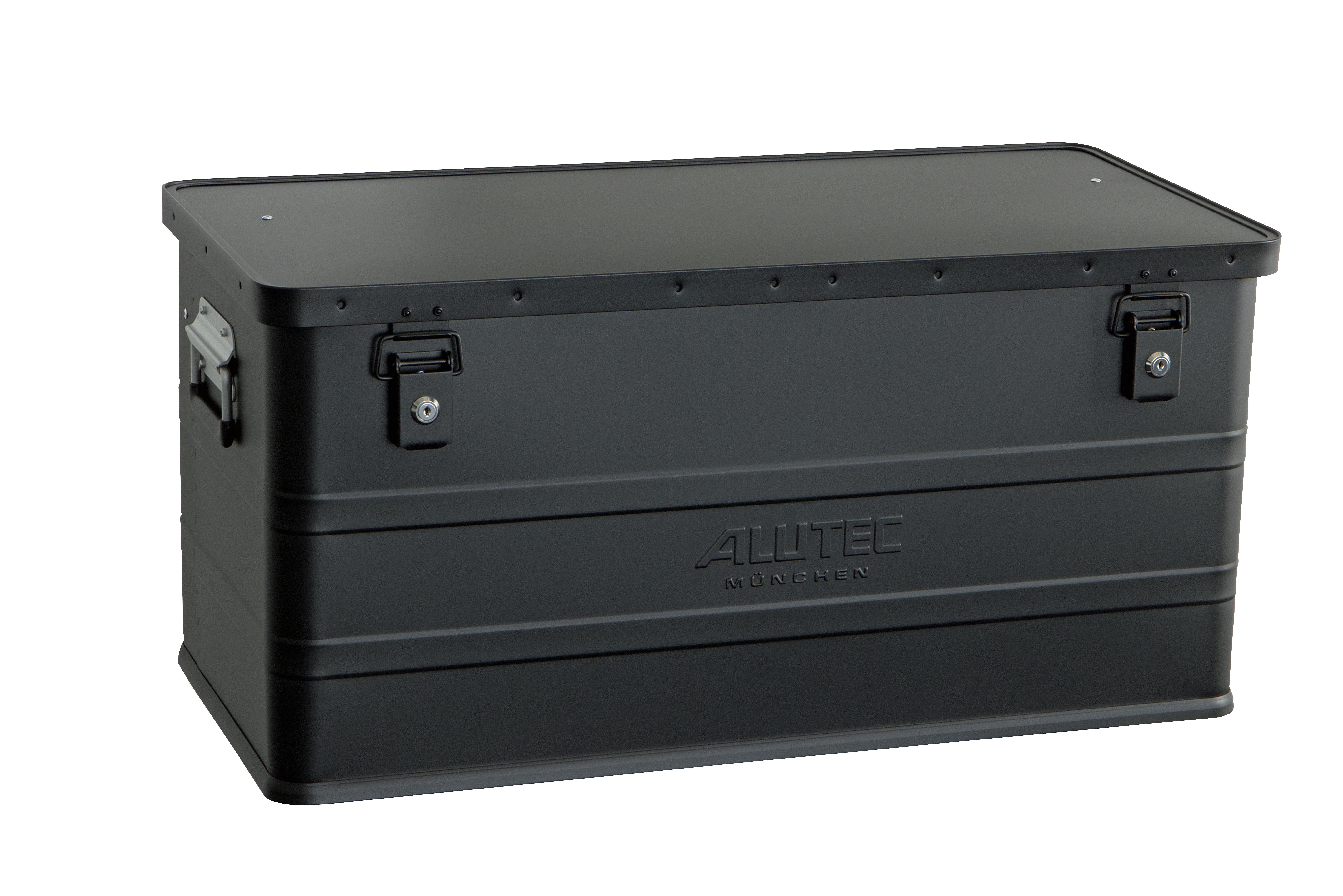 Thumbnail - ALUTEC München Werkzeugkoffer ALUTEC Aluminiumbox Classic 93 Schwarz, 93 ltr., (LxBxH) 750 X 350 X