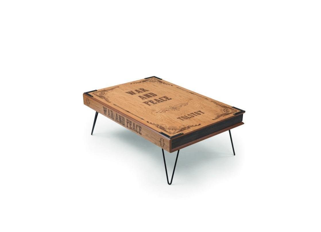 Tische in Made Braun Wohnzimmer Möbel (1-St., Couchtisch Europa stilvoll Couchtisch Tisch Designer Couchtisch), JVmoebel
