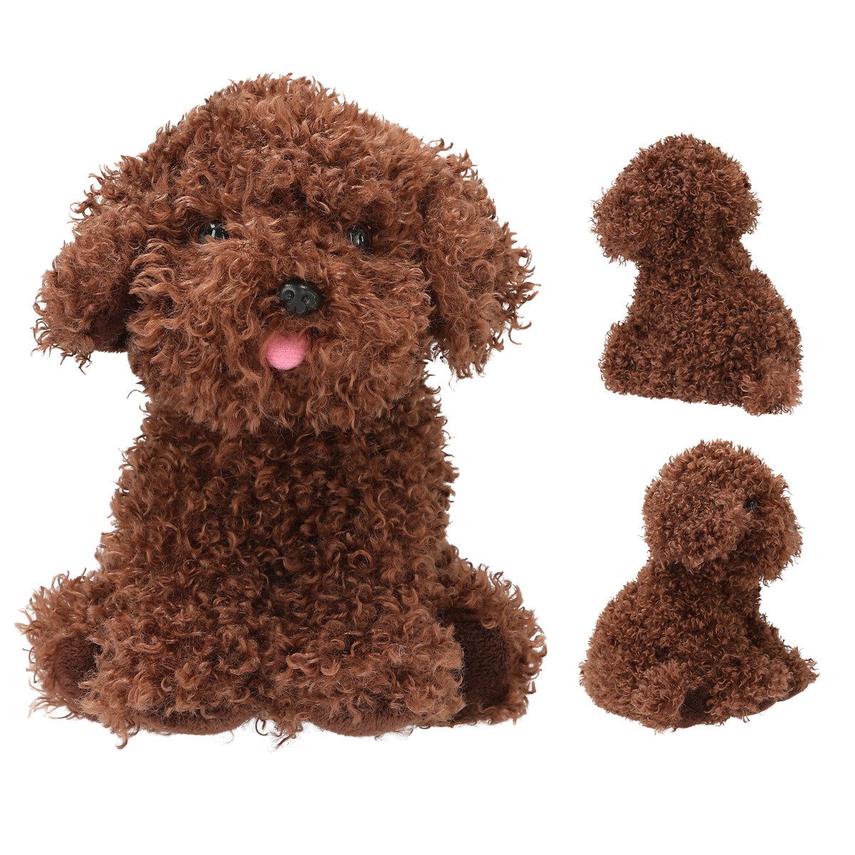 Depesche Plüschfigur DEPESCHE TOPModel Plüsch Hund Cody dunkelbraun 16cm