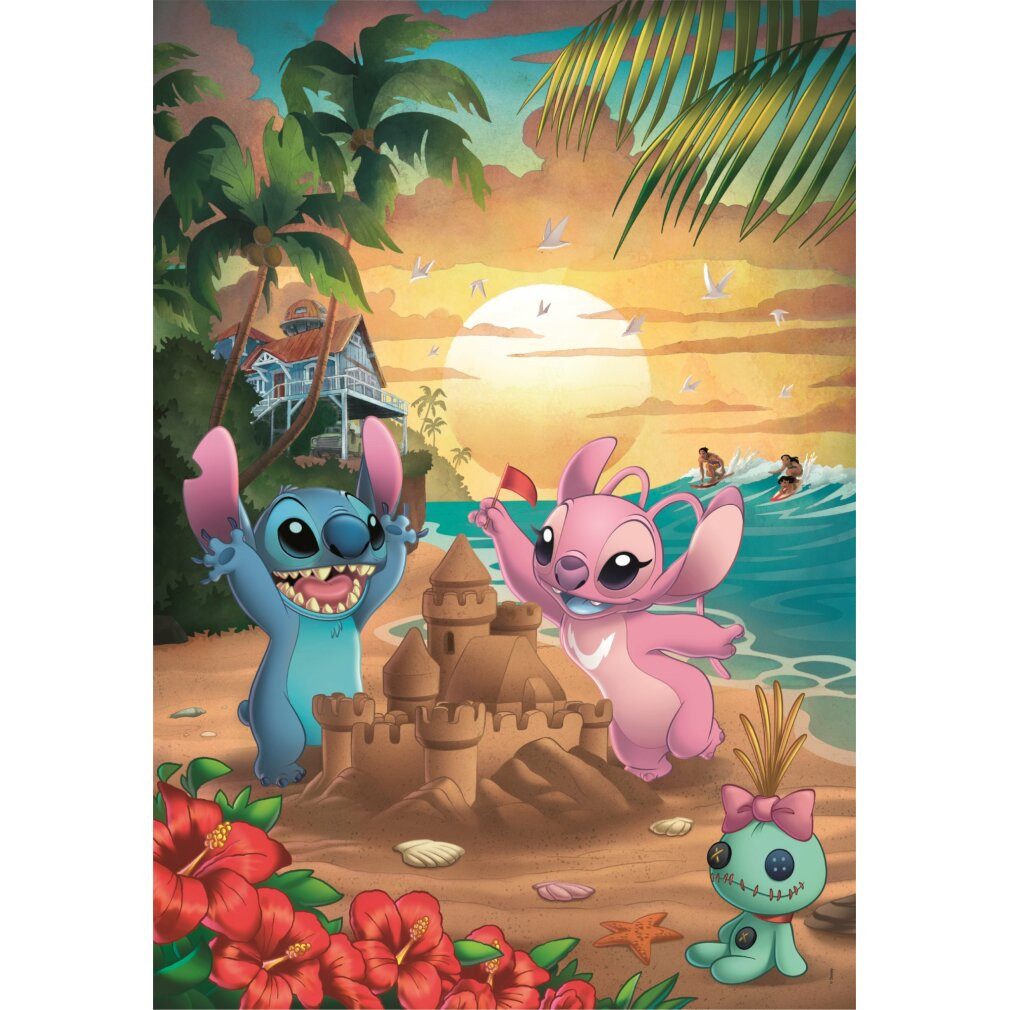 Clementoni® Puzzle Disney Stitch Puzzle 500Stück, Puzzleteile günstig online kaufen