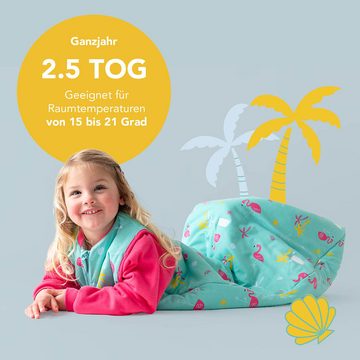 Schlummersack Kinderschlafsack, Bio Babyschlafsack, 2.5 Tog OEKO-TEX zertifiziert