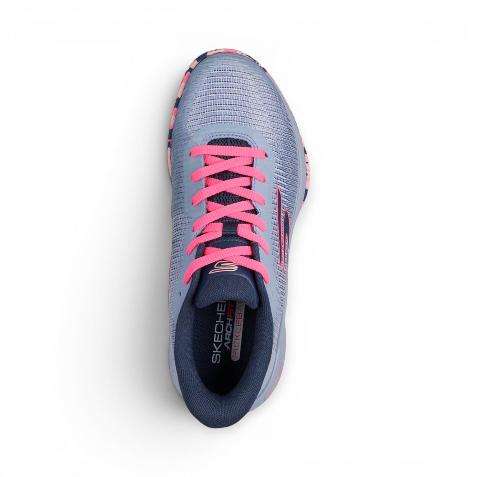 Skechers Tennisschuhe Viper Court Pro 2.0 Allcourt violett/grau/pink Damen Padelschuh