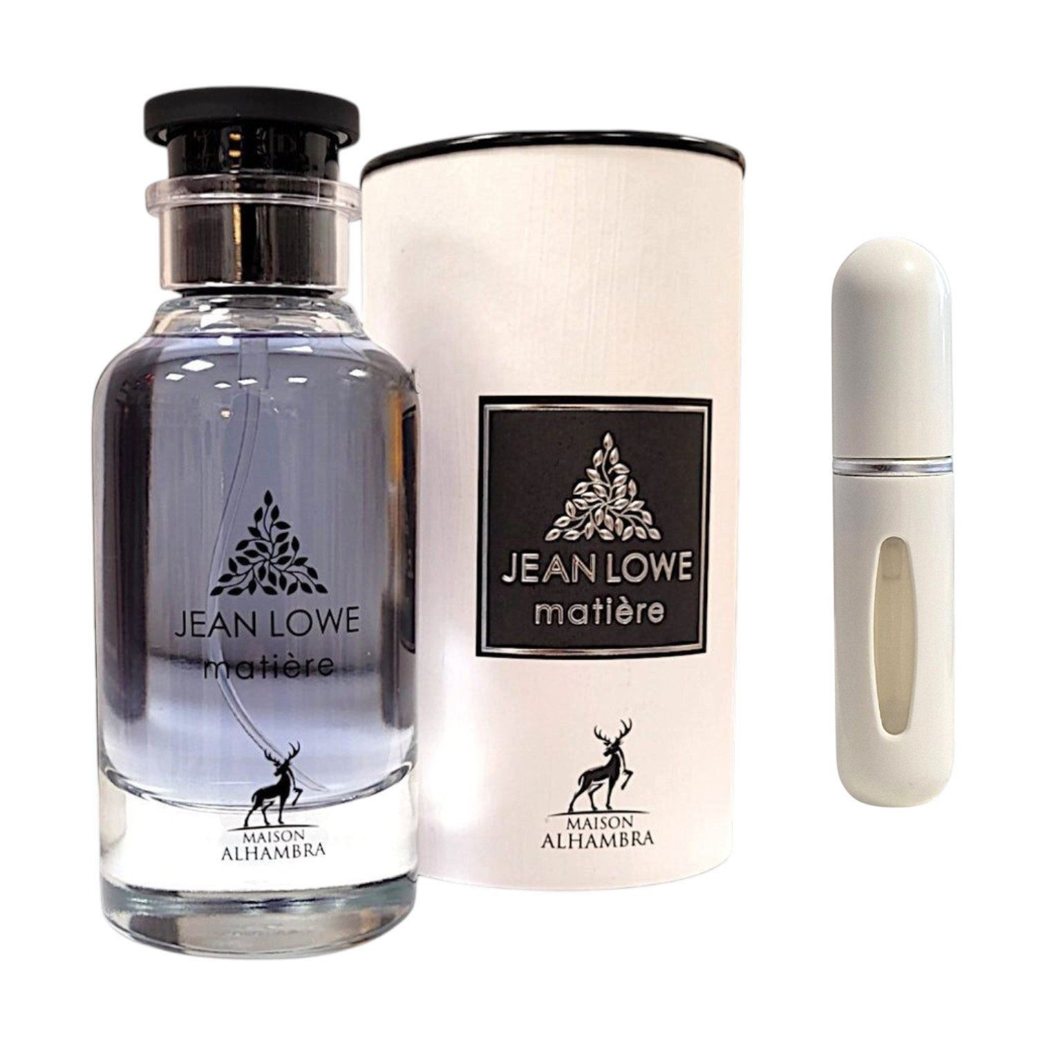 Maison Alhambra Eau de Parfum Jean Lowe Maitre 100ml + Parfümzerstäuber leer