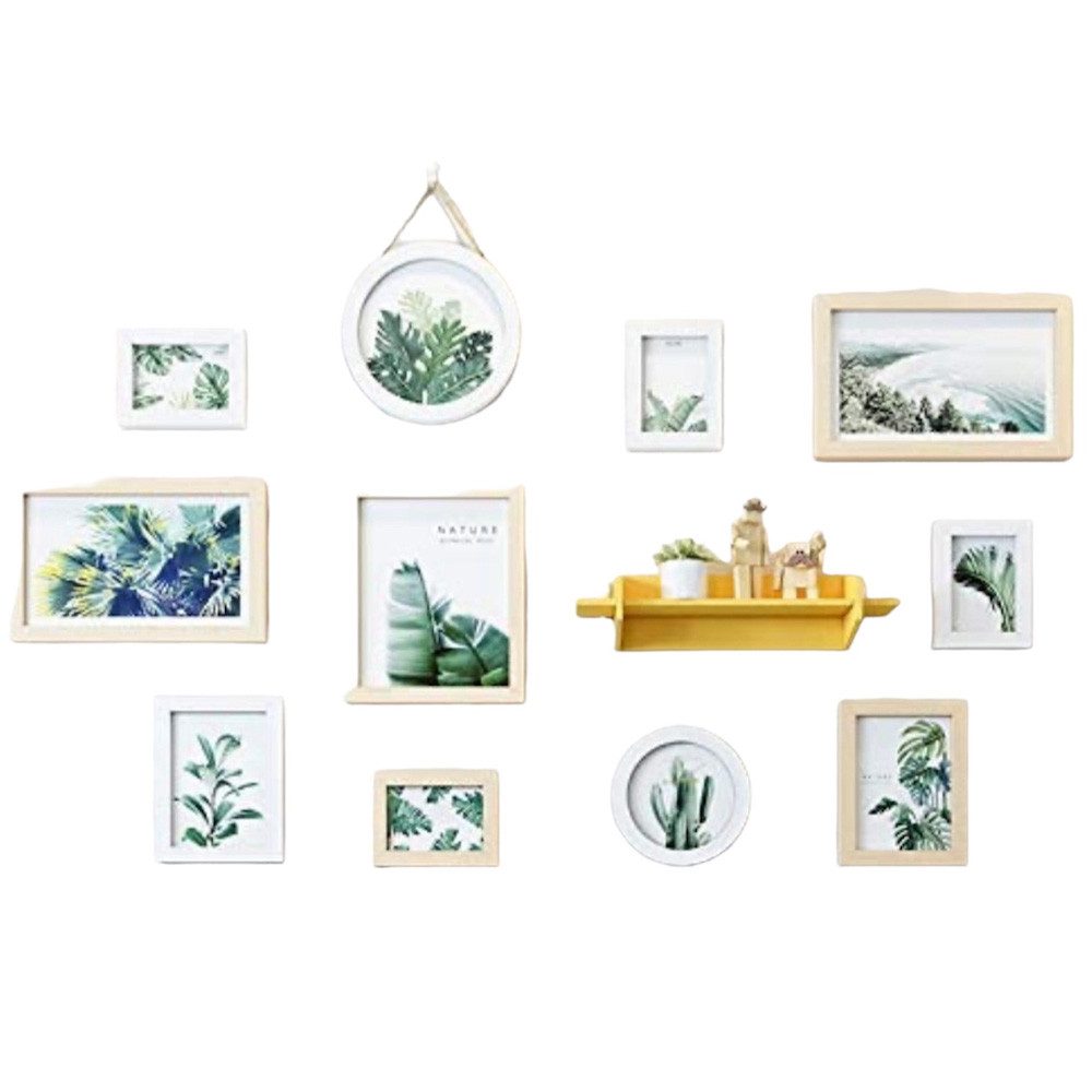 little dove Bild mit Rahmen Bilderrahmen 11er Set Fotorahmen mit Bildabdeckung