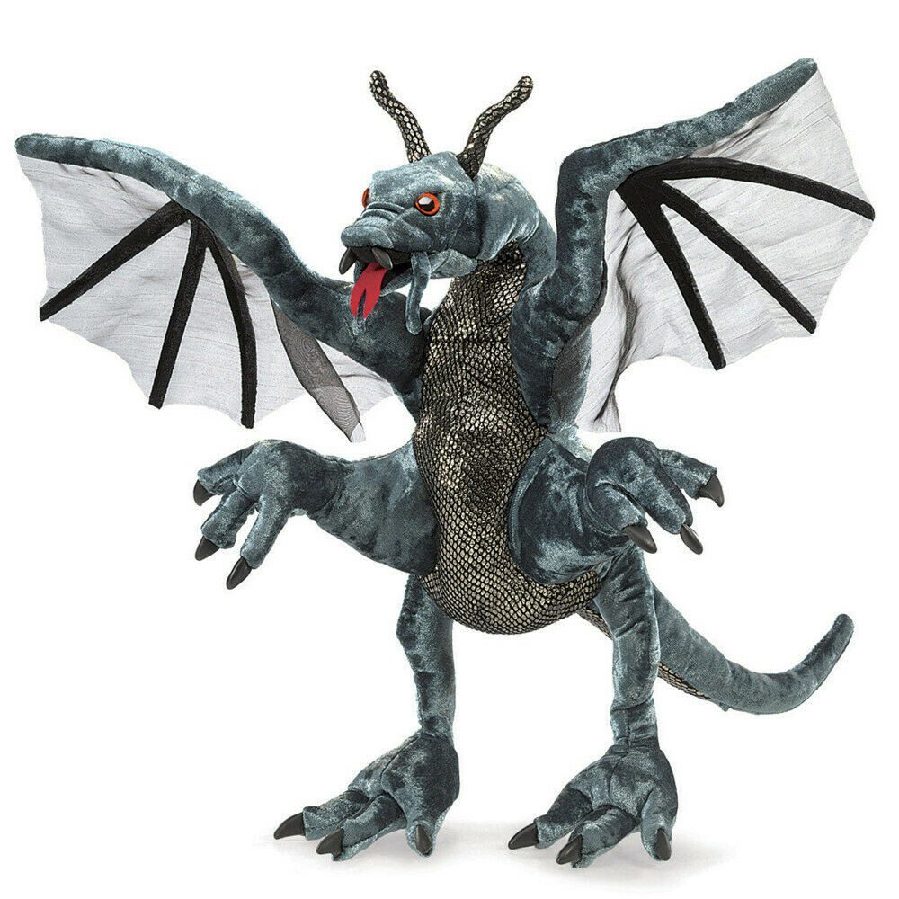 Folkmanis Handpuppen Handpuppe Folkmanis Drachenwesen / Jabberwock 3091 (Packung)