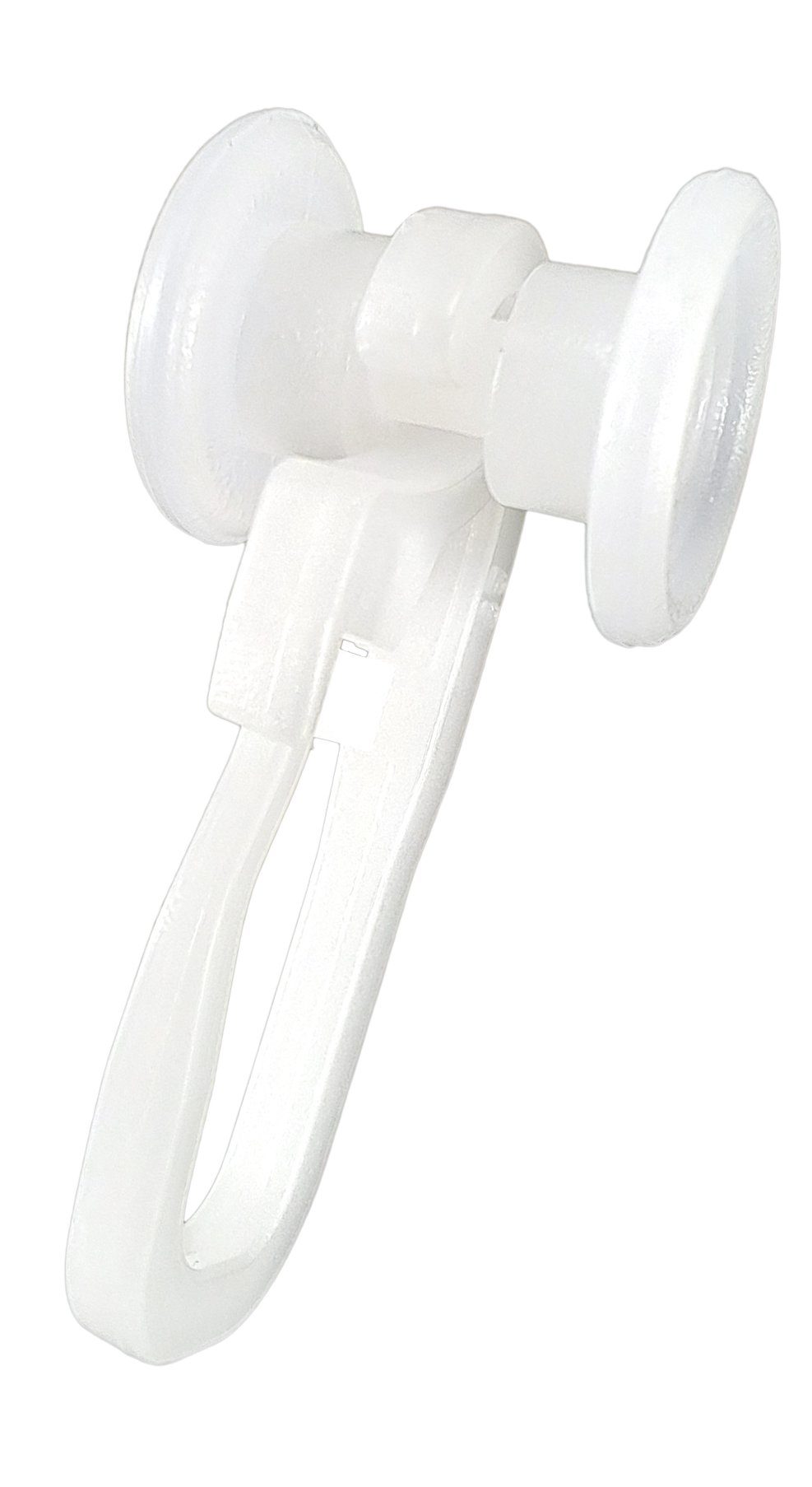 dekondo Gardinengleiter U-Rollen, U-Laufrollen, Gardinenröllchen, Gardinenr günstig online kaufen