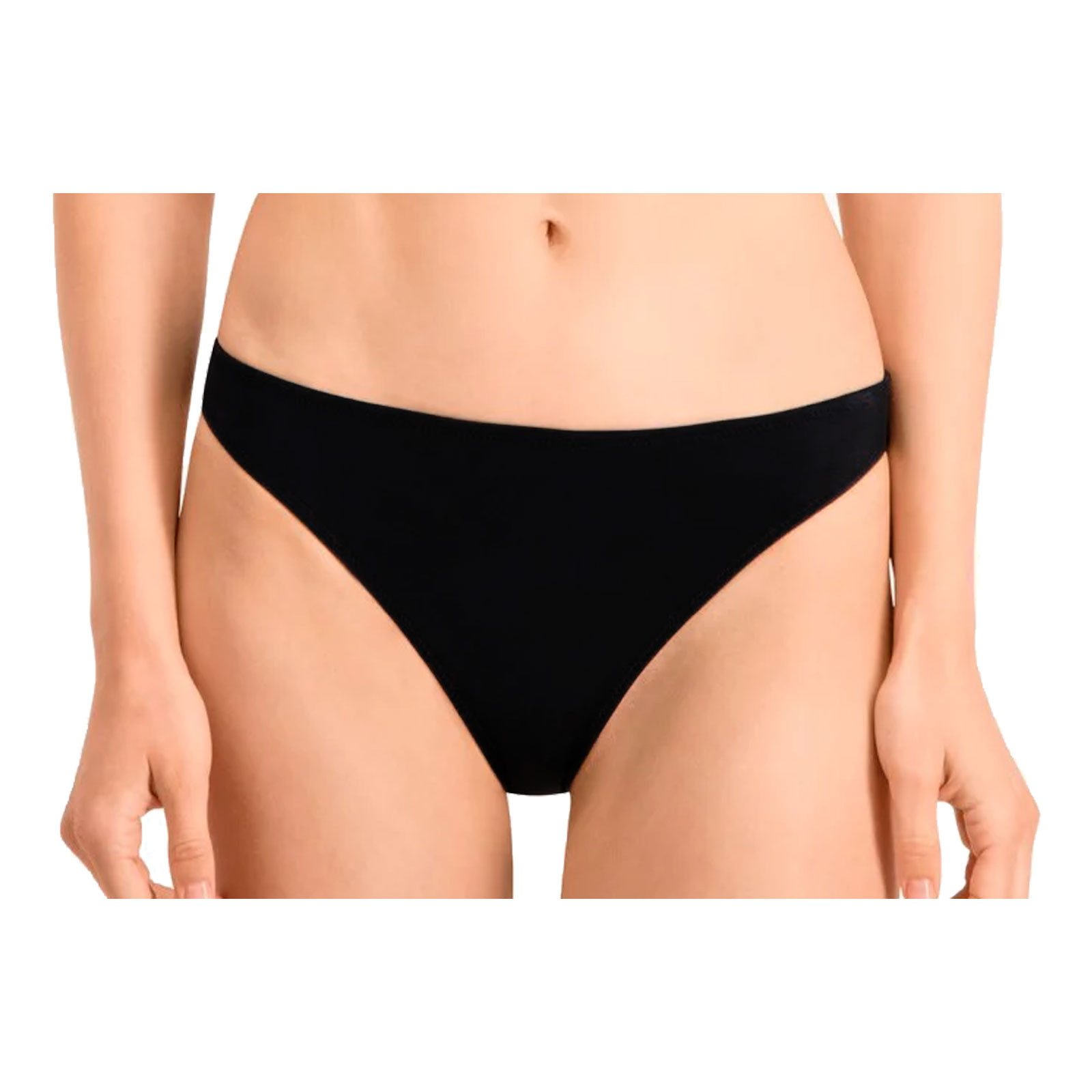 PUMA Bikini-Hose Classic Bikini Bottom mit kleinem Logoprint auf der Rückseite