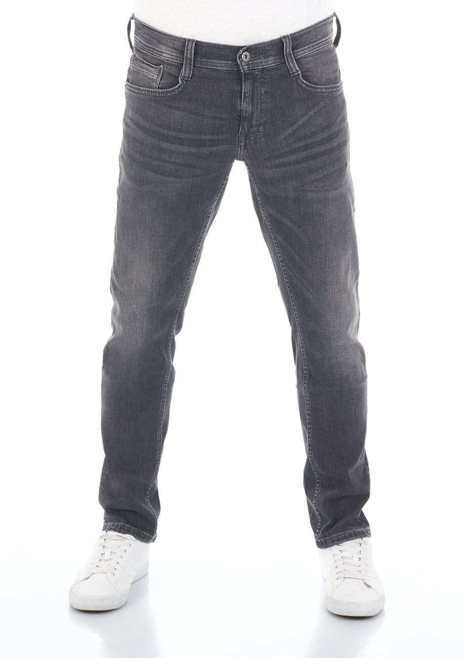 MUSTANG Tapered-fit-Jeans Herren Jeanshose Oregon Tapered Fit Denim Hose mi günstig online kaufen