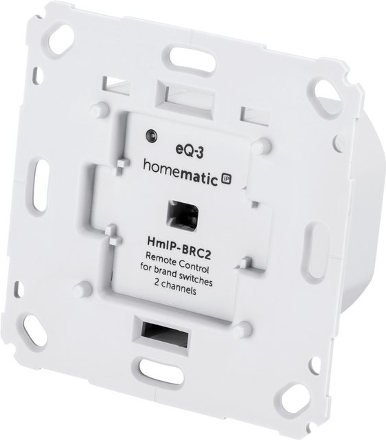 Smart Home »Wandtaster für Markenschalter – 2-fach (152000A0)« Smart Home »Wandtaster für Markenschalter – 2-fach (152000A0)«