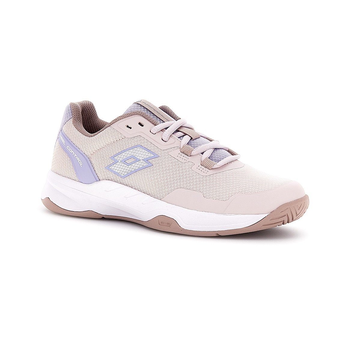 Lotto Mirage 600 III Allcourt beige/violett Damen Tennisschuh