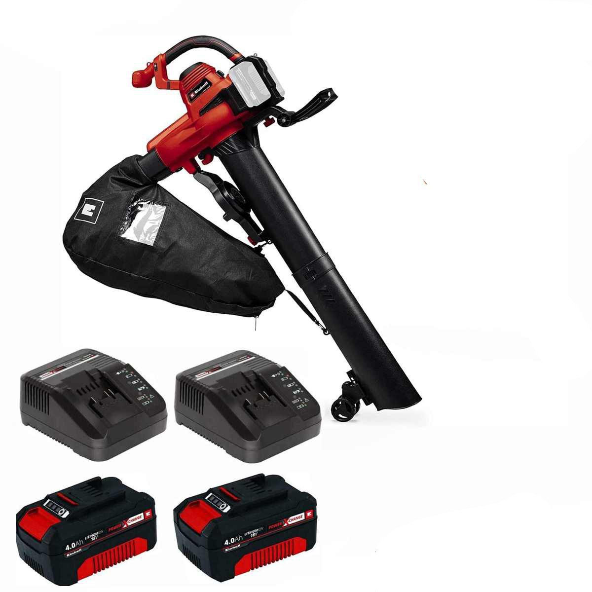 Einhell Akku-Laubbläser Laubsauger / Bläser GE-CL 36/230 Li E- 18V 2 x 4.0 günstig online kaufen