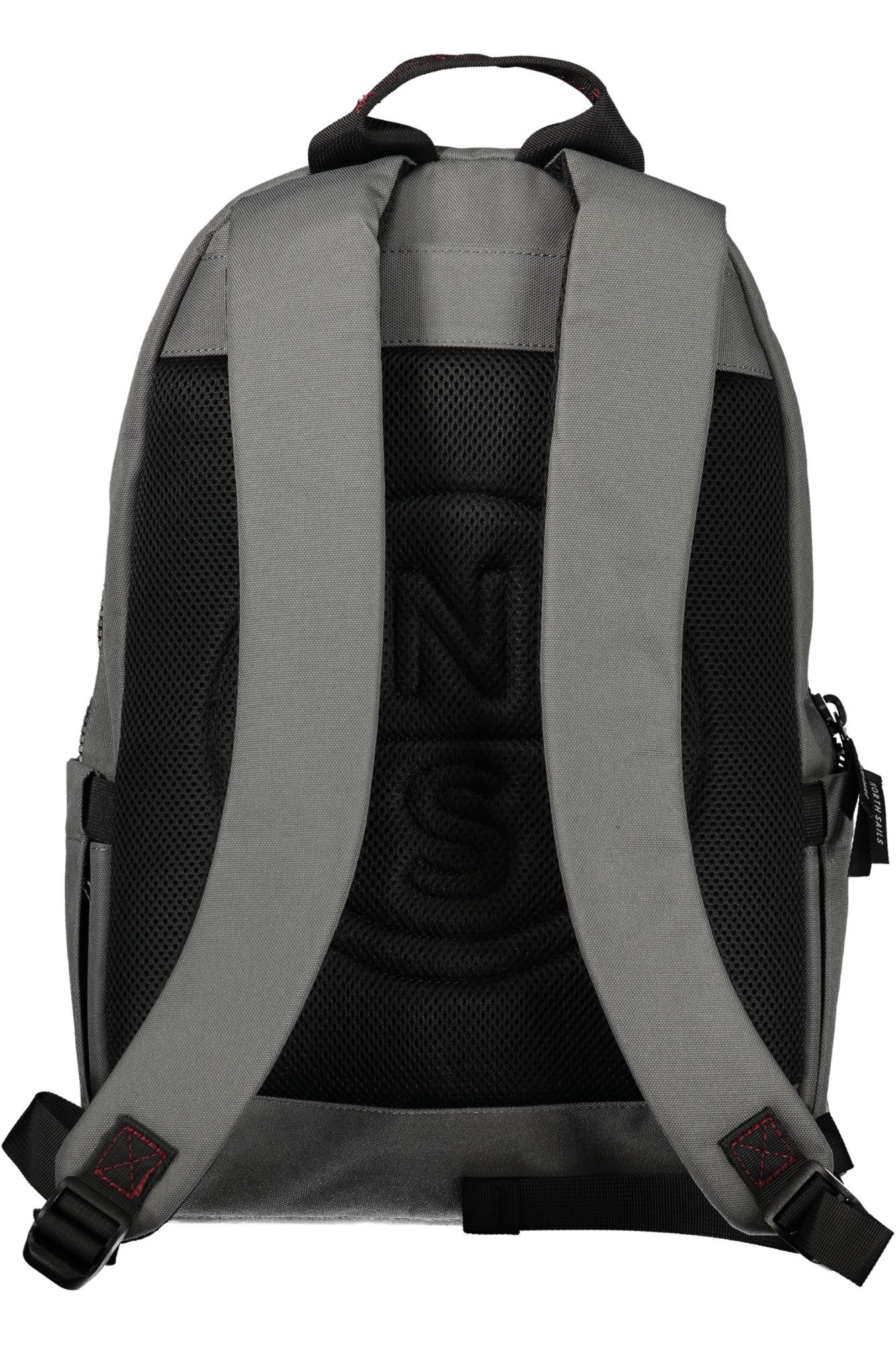 North Sails Rucksack, Moderner Grauer Herren-Rucksack mit Laptopfach und Kontrastdetails