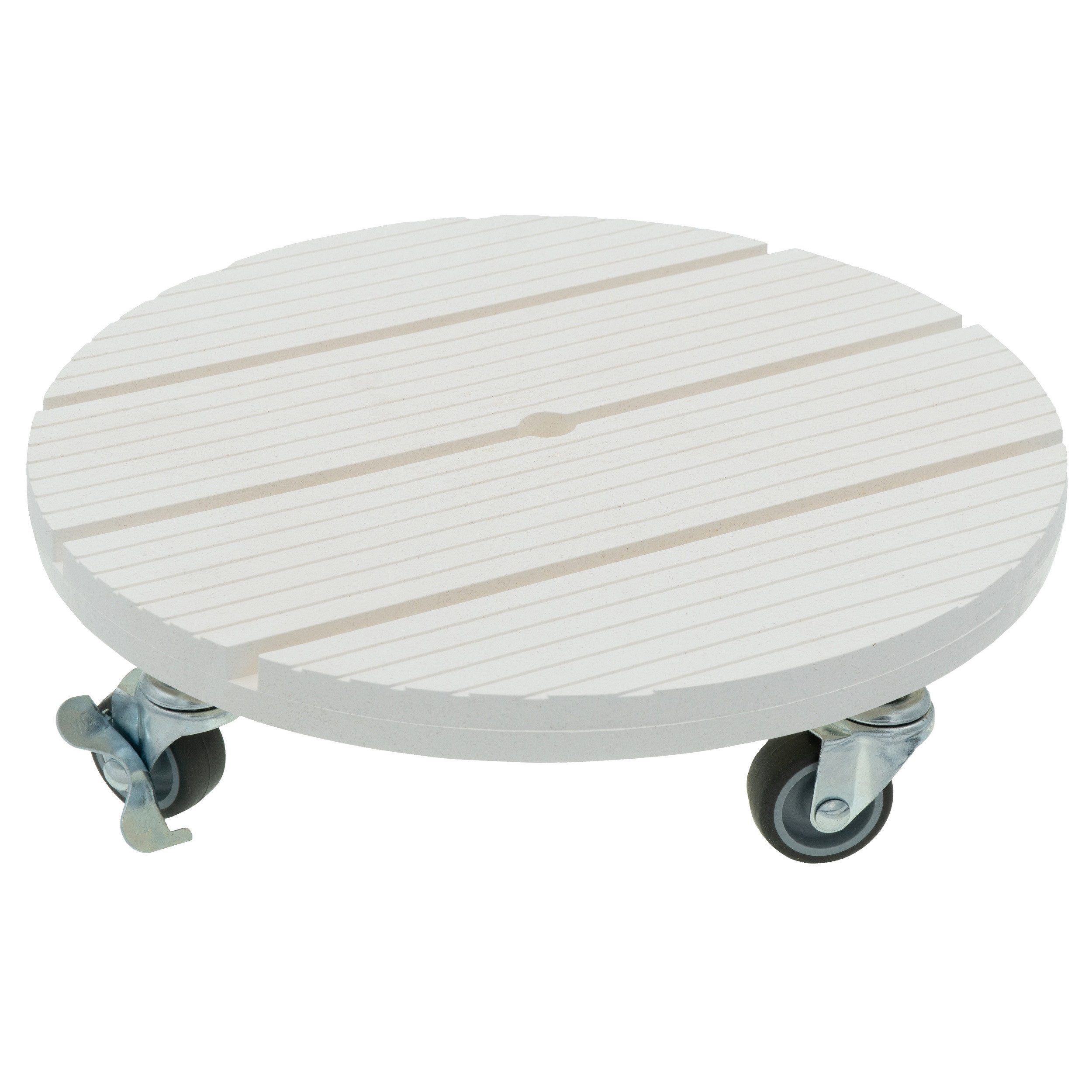 hrb Pflanzenroller WPC Rolluntersetzer Blumenroller witterungsbestaendig 80 günstig online kaufen