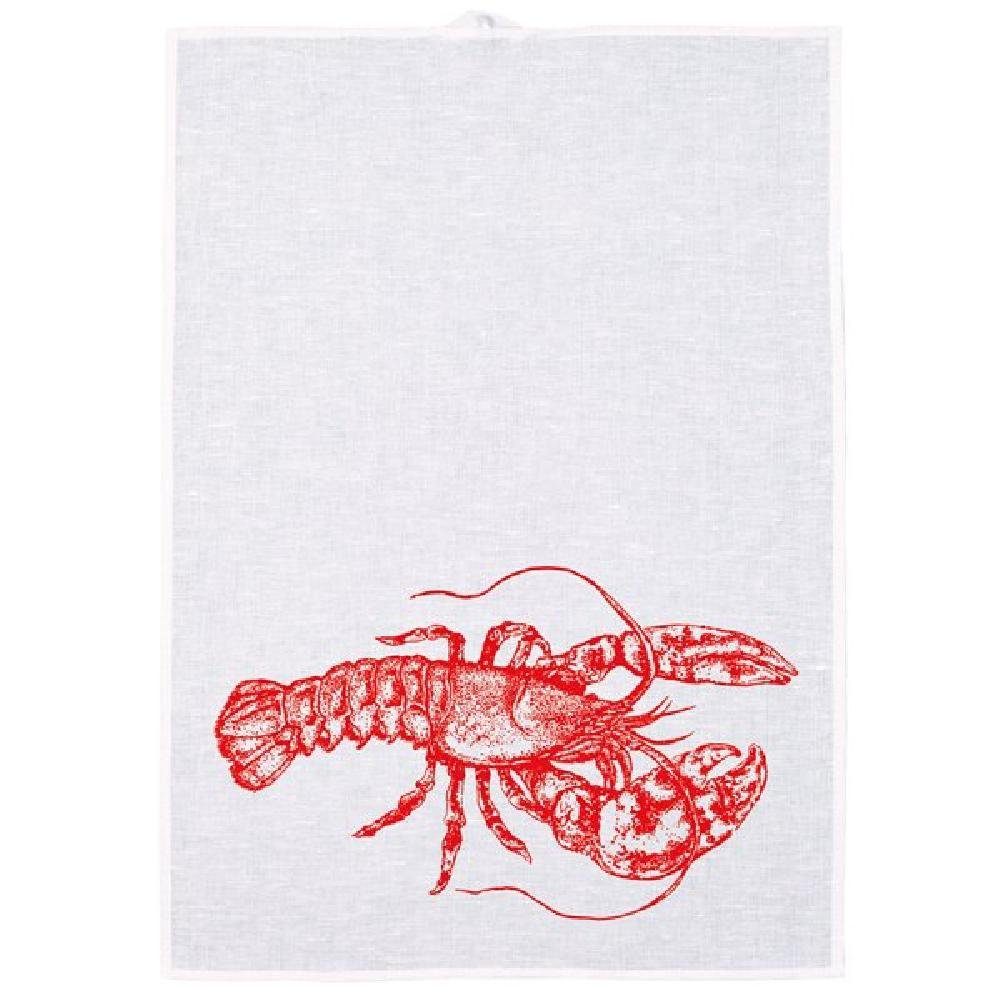 Frohstoff Geschirrtuch Geschirrtuch Hummer Rot