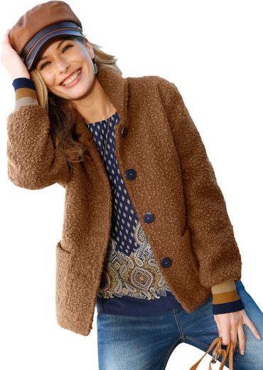 Classic Inspirationen Jacke aus weichem Bouclé | OTTO