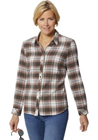 CASUAL LOOKS Блуза с пуговицы на рукавах
