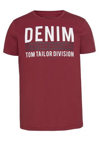 TOM TAILOR DENIM TOM TAILOR джинсы блуза с круглым выре...